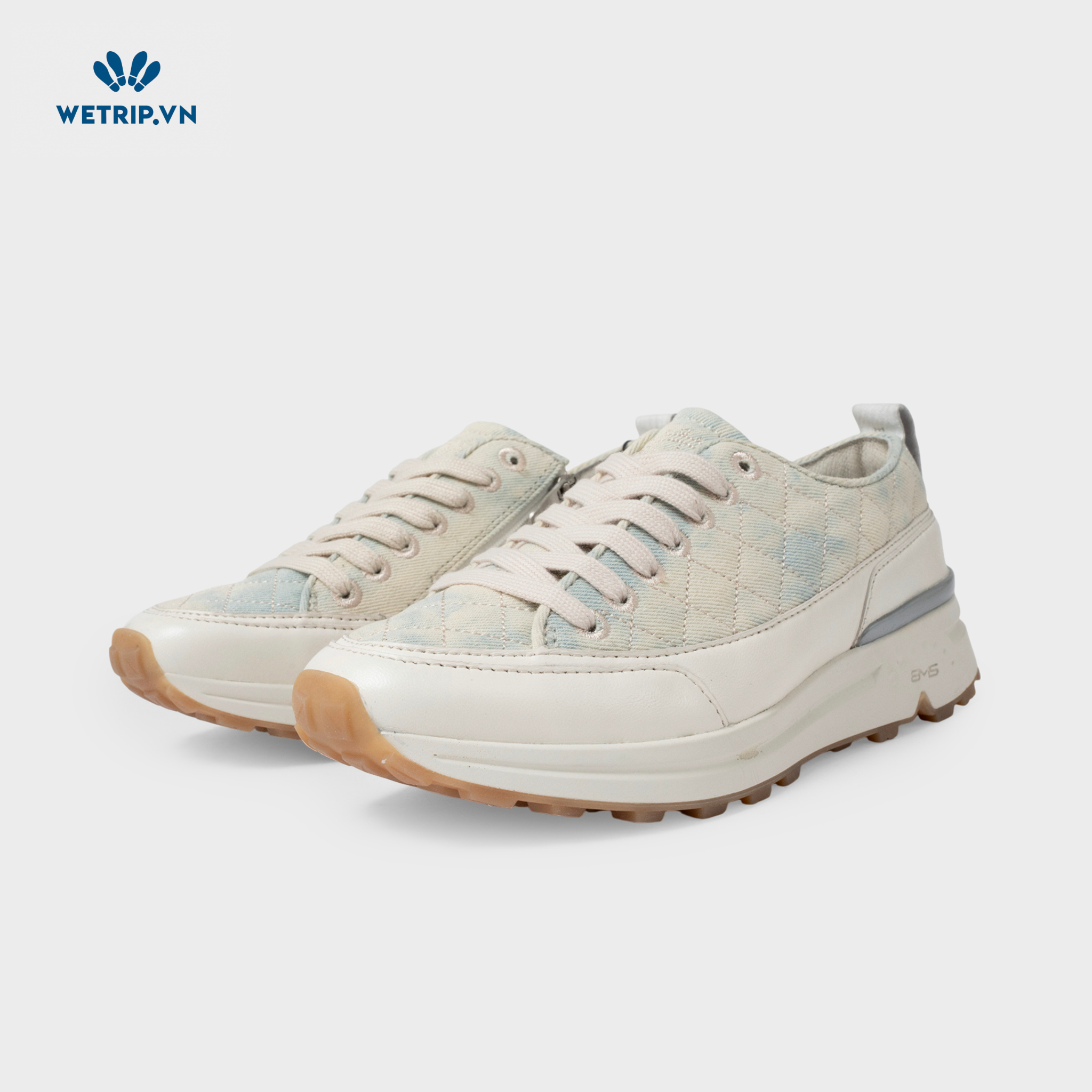 Sneaker Bussola (Xanh kem) Mã SN-BSL-144-B