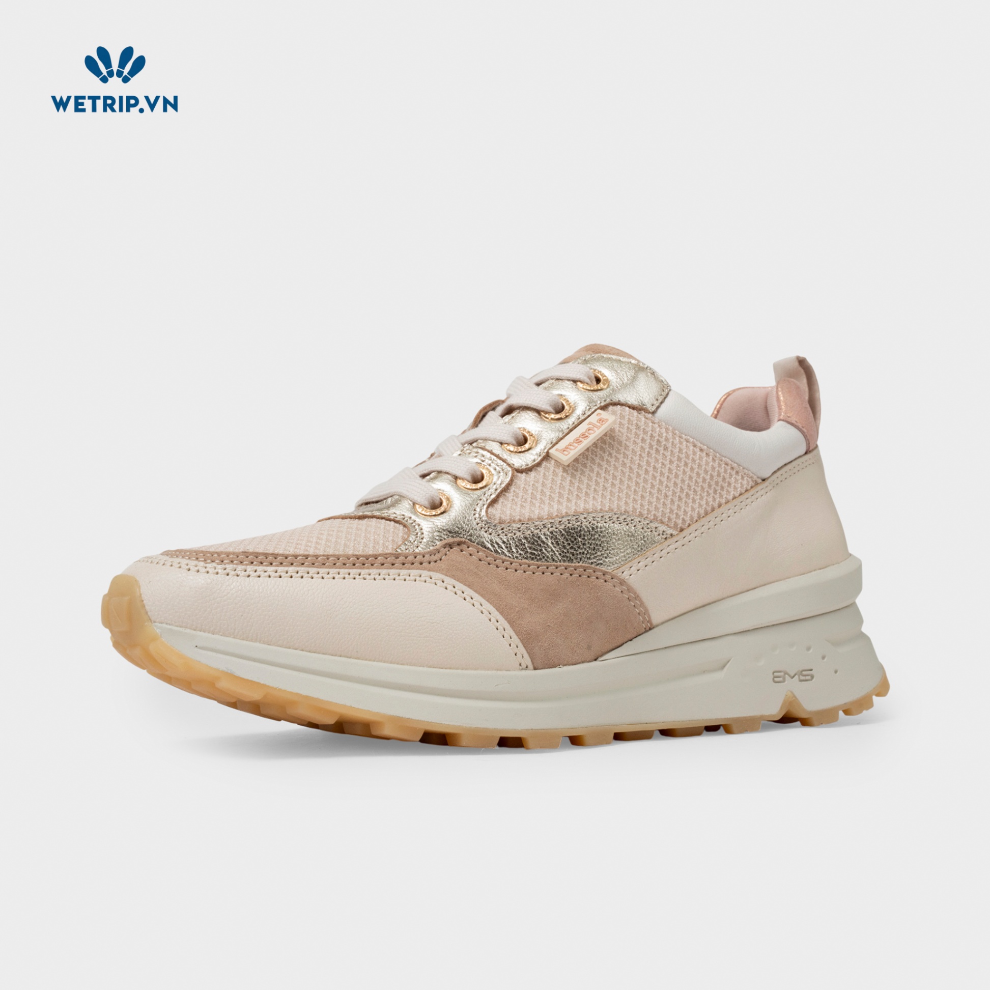 Sneaker Bussola (Kem) Mã SN-BSL-143-B