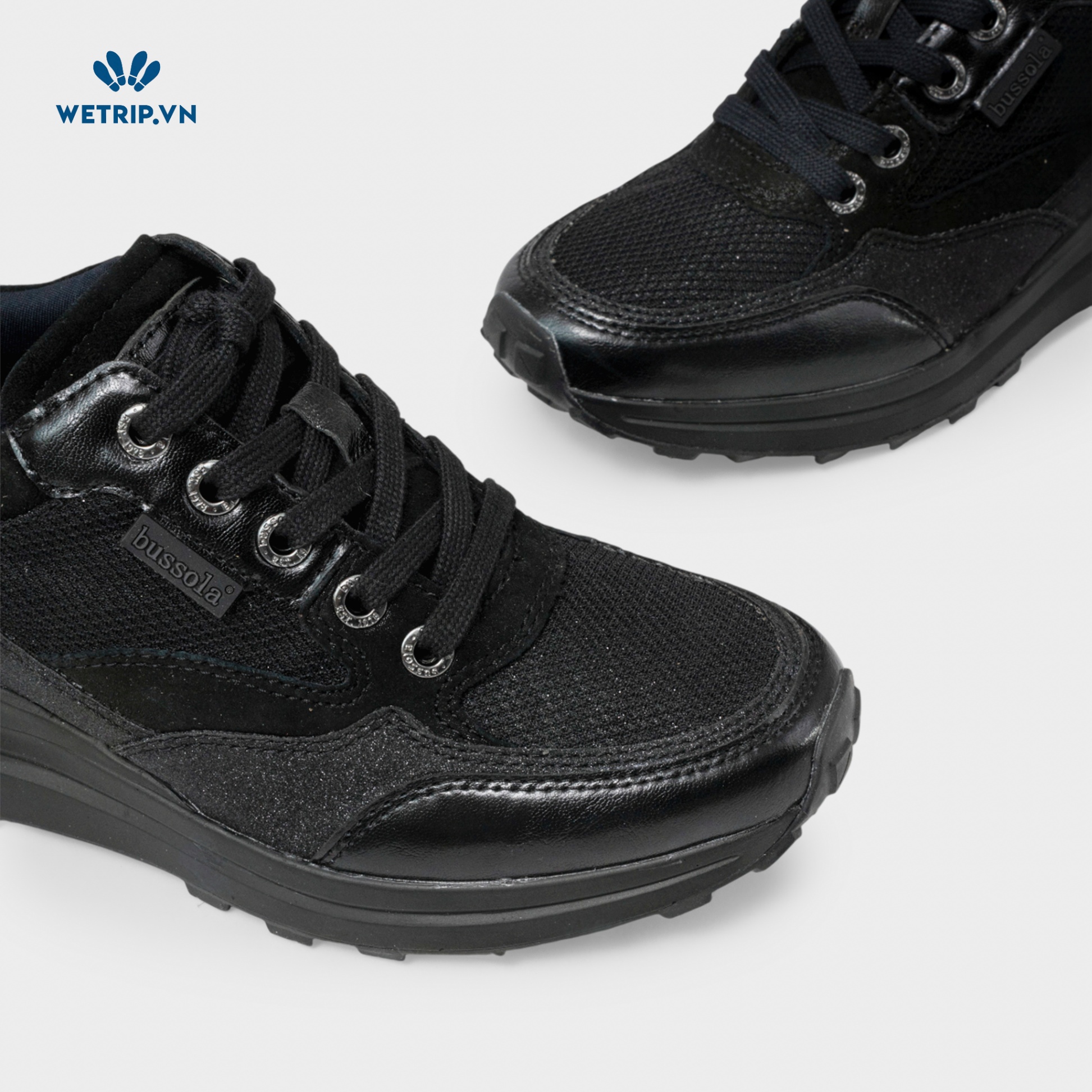Sneaker Bussola (Đen) Mã SN-BSL-143-A