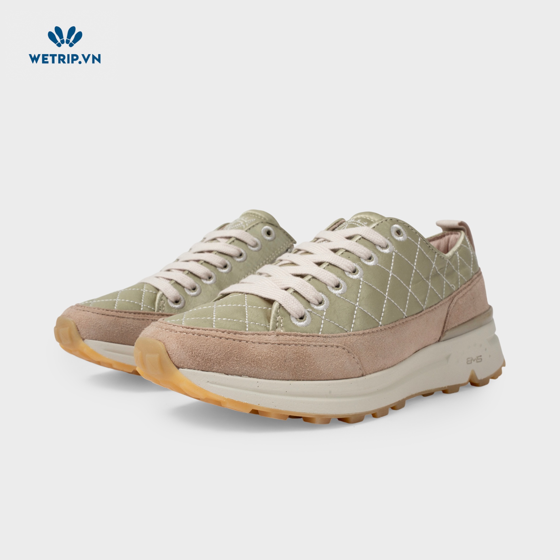 Sneaker Bussola (Xanh nhạt đế trắng) Mã SN-BSL-144-A