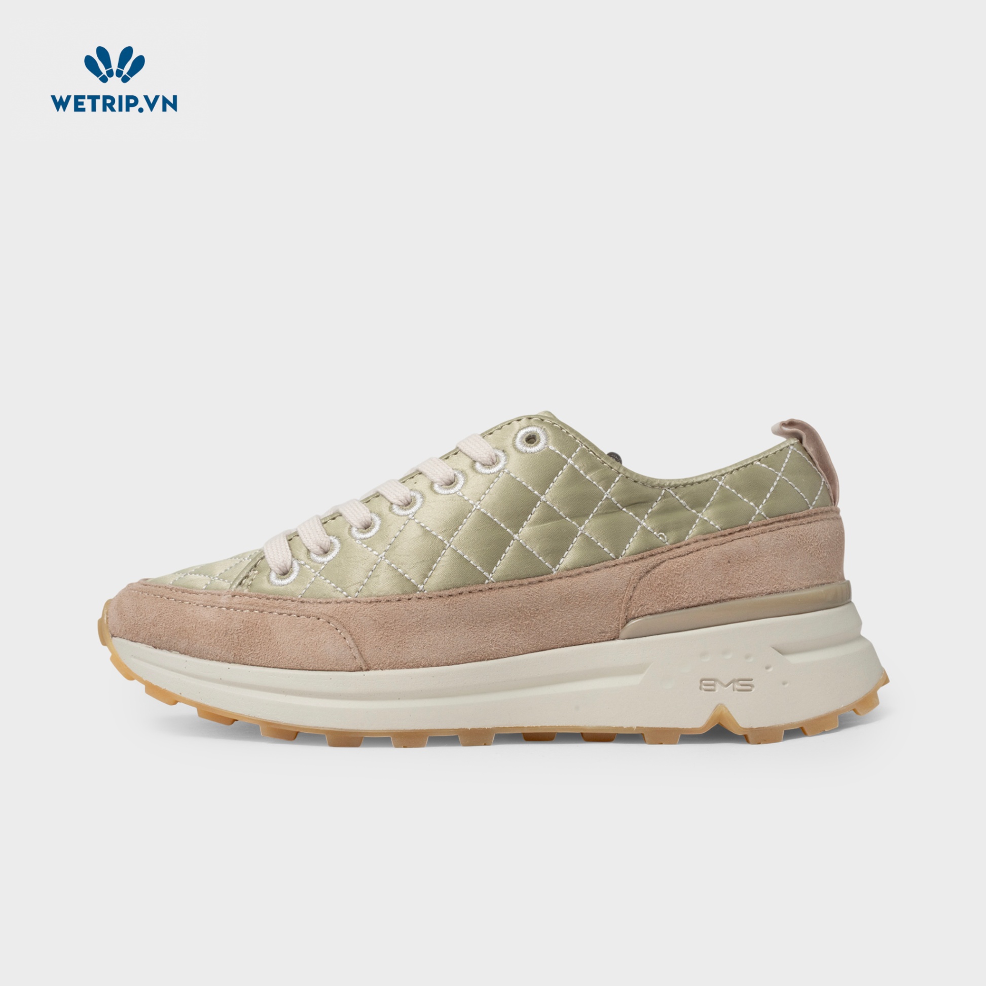 Sneaker Bussola (Xanh nhạt đế trắng) Mã SN-BSL-144-A