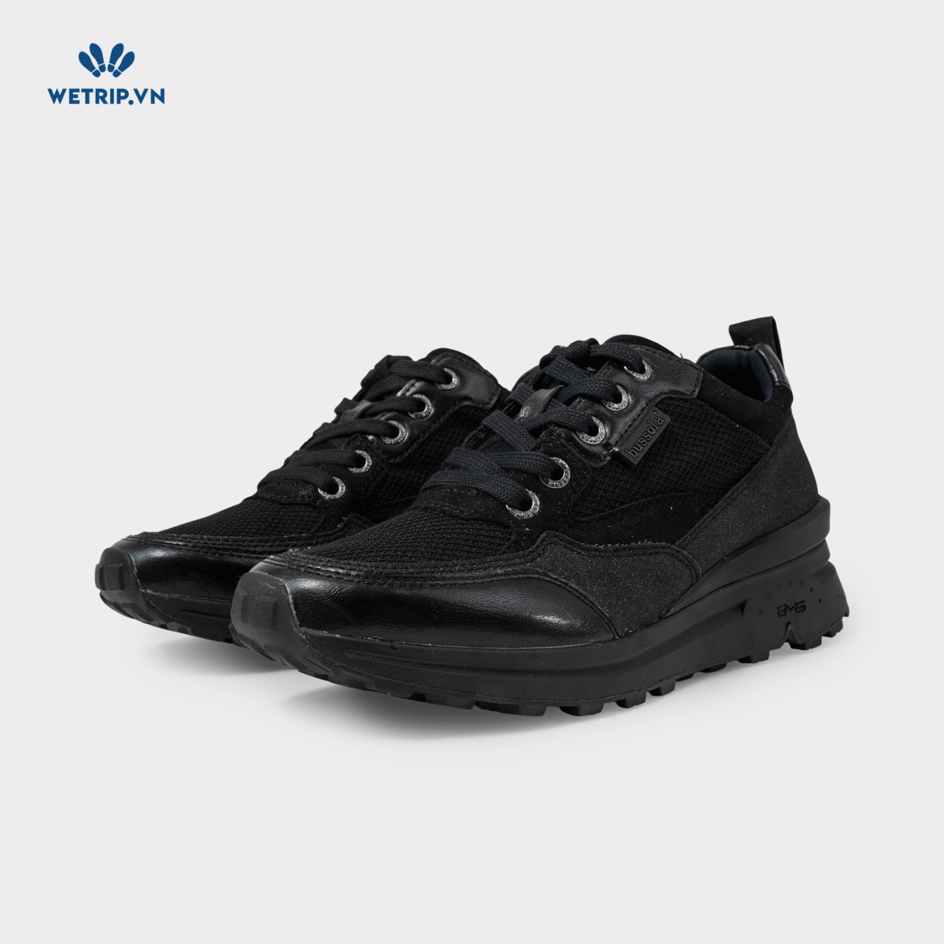 Sneaker Bussola (Đen) Mã SN-BSL-143-A
