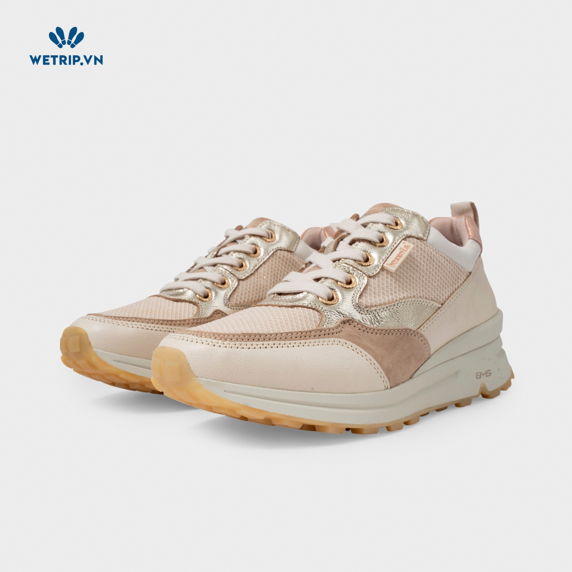 Sneaker Bussola (Kem) Mã SN-BSL-143-B