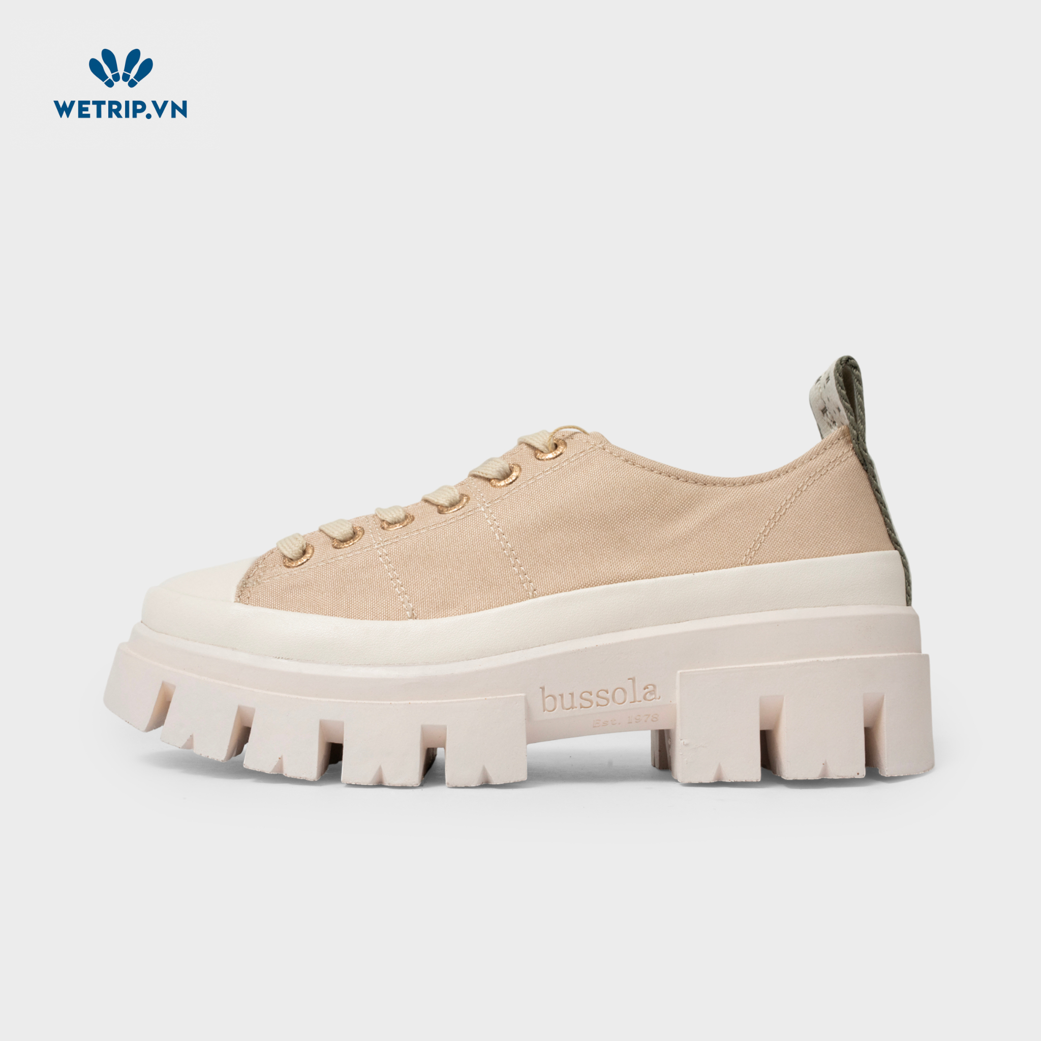 Sneaker Bussola (Vải-Be) Mã SN-BSL-138-E