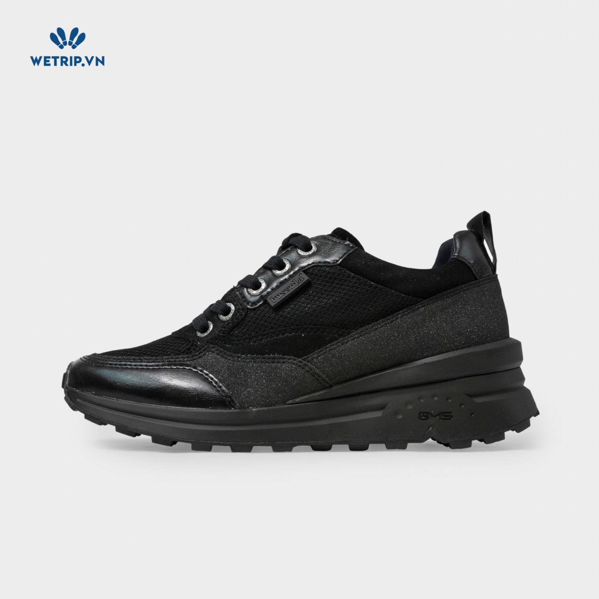 Sneaker Bussola (Đen) Mã SN-BSL-143-A