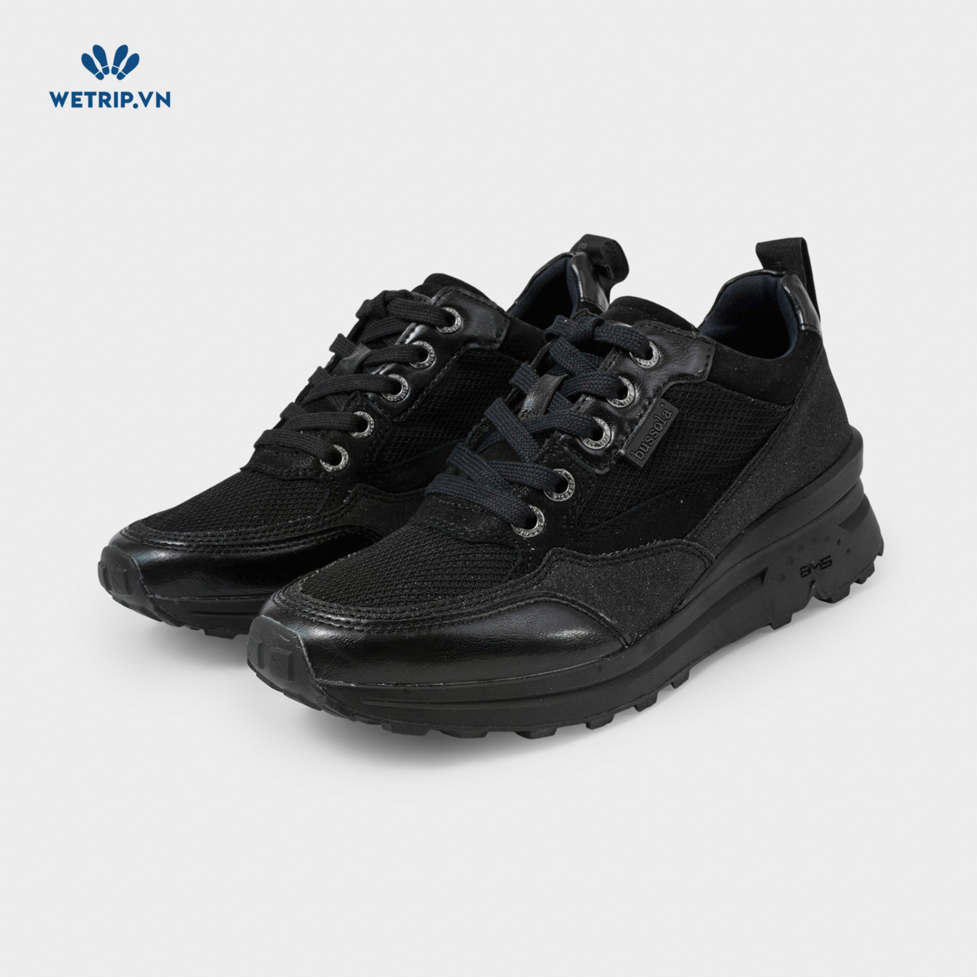 Sneaker Bussola (Đen) Mã SN-BSL-143-A