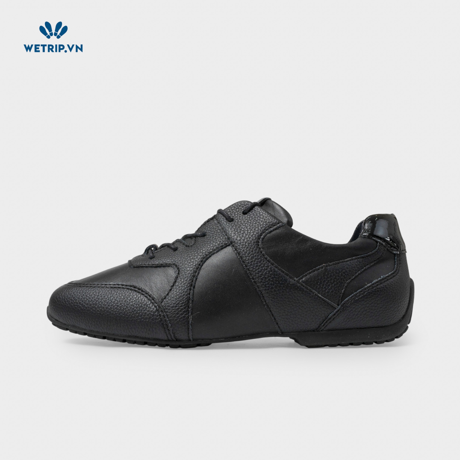 Sneaker Bussola (Da-Đen) Mã SN-BSL-146-A