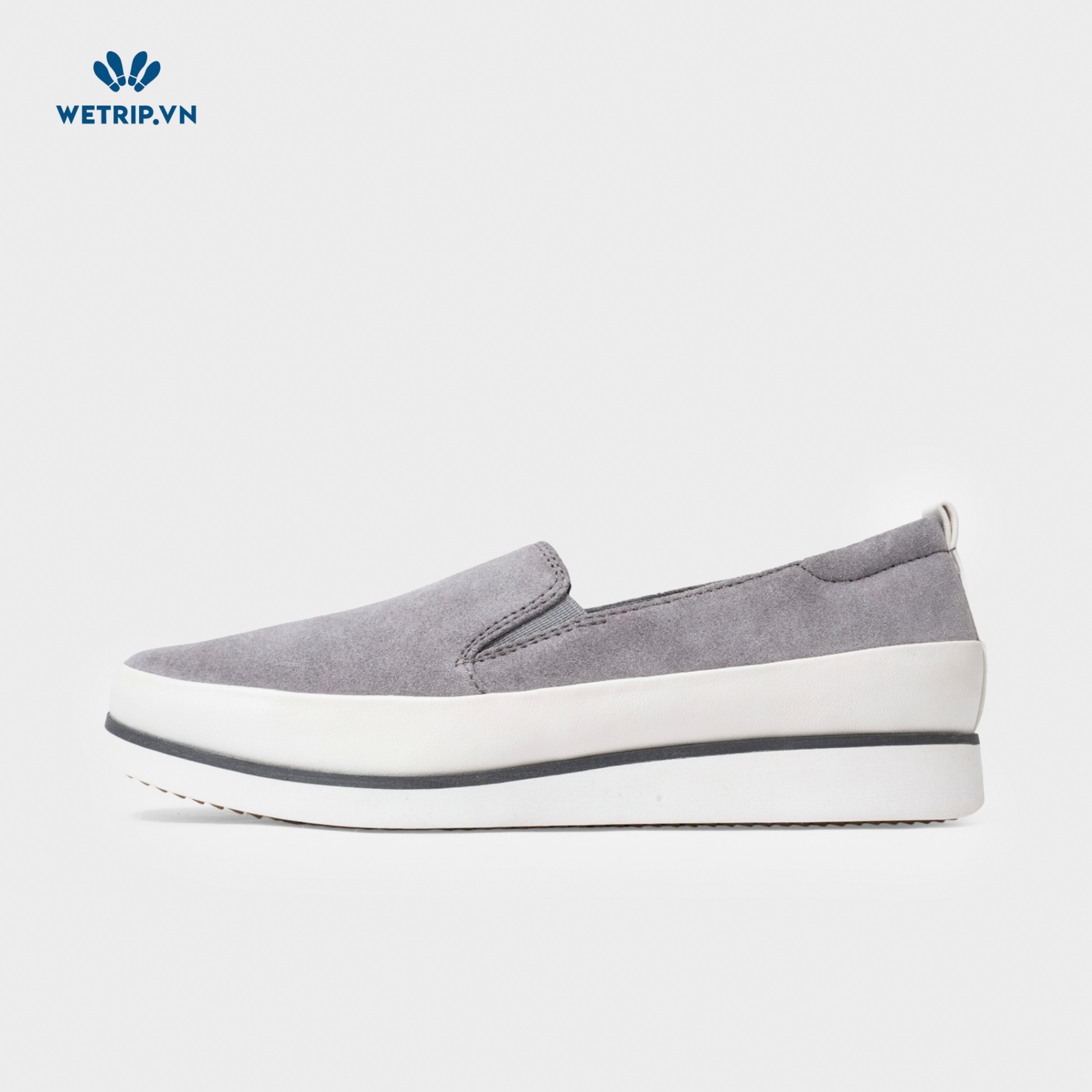 Slip-On Bussola (Da-xám đậm) Mã SLO-BSL-013-G4