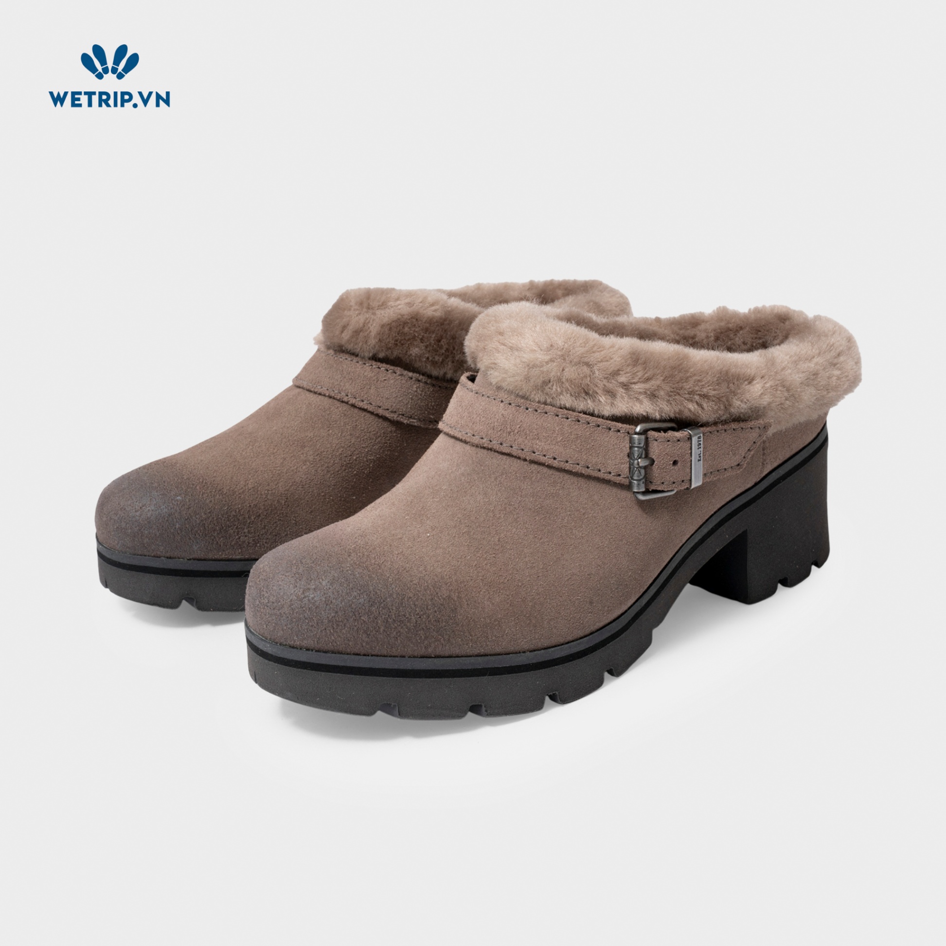 Mules Bussola (Da-Nâu đế đen) Mã ML-BSL-001-E
