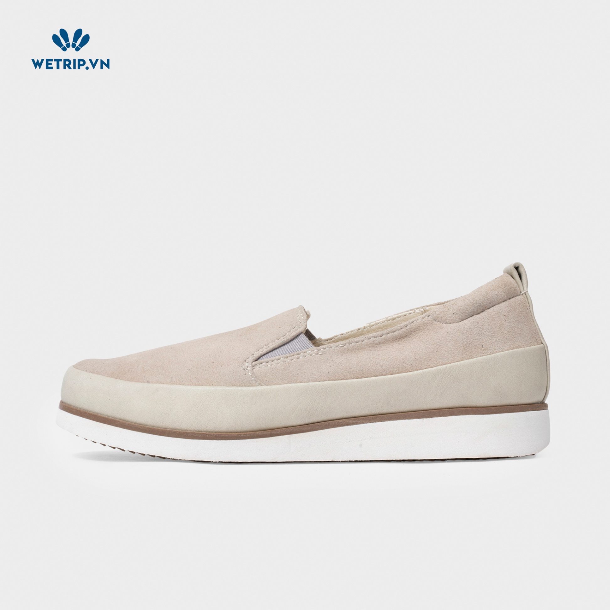 Slip-On Bussola (Da lộn-Be)Mã SLO-BSL-013-M2