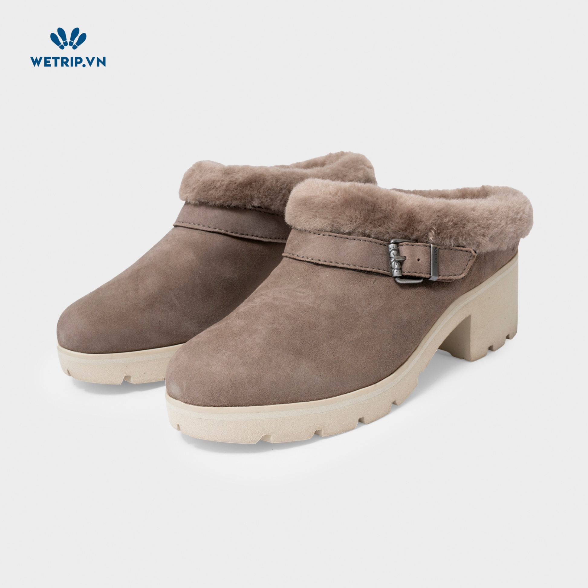 Mules Bussola (Da-Nâu đến kem) Mã ML-BSL-001-D