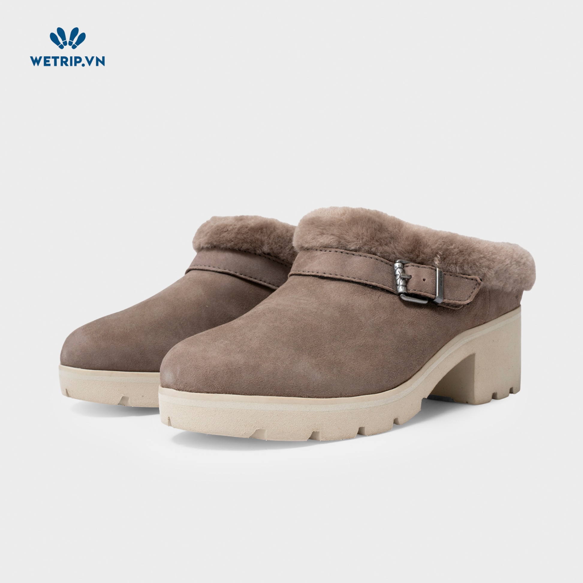 Mules Bussola (Da-Nâu đến kem) Mã ML-BSL-001-D