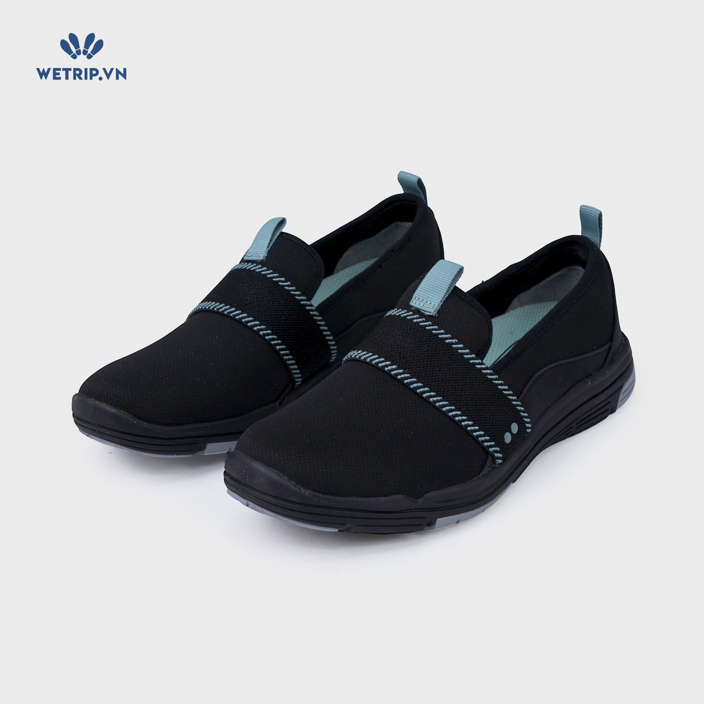 Giày lười RYKA (Vải đen) Mã SLO-RYKA-013-A