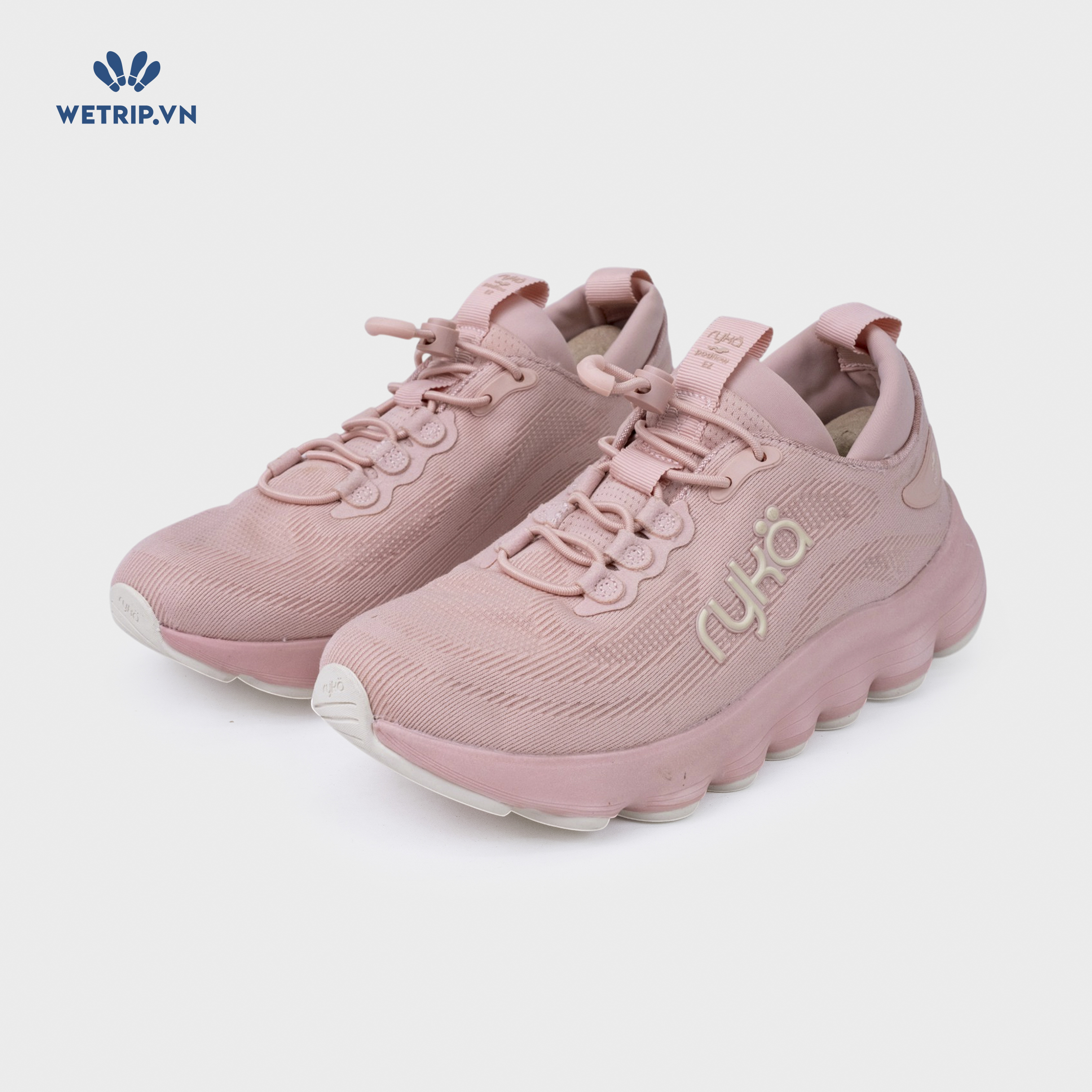 Sneakers RYKA (Vải hồng) Mã SN-RYKA-024-D