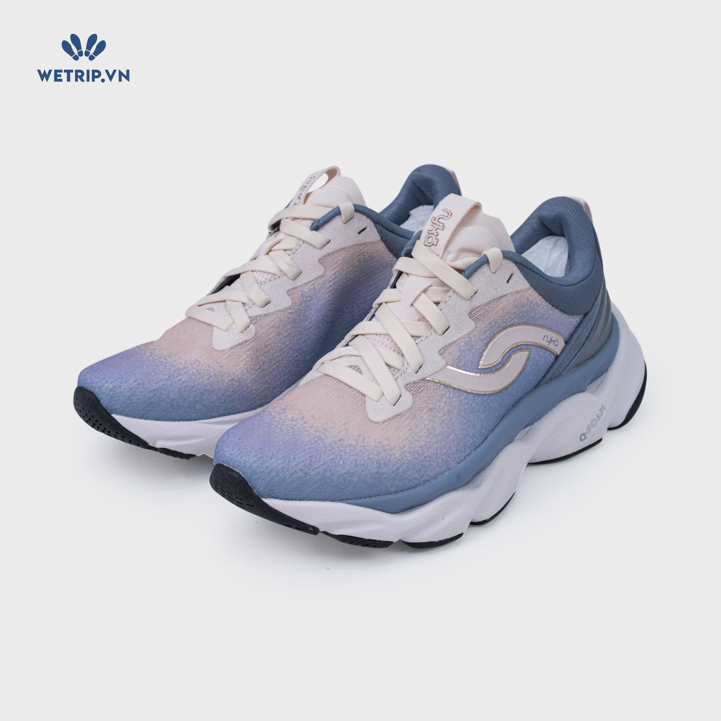 Sneakers RYKA (Xanh đế trắng) Mã SN-RYKA-030-A