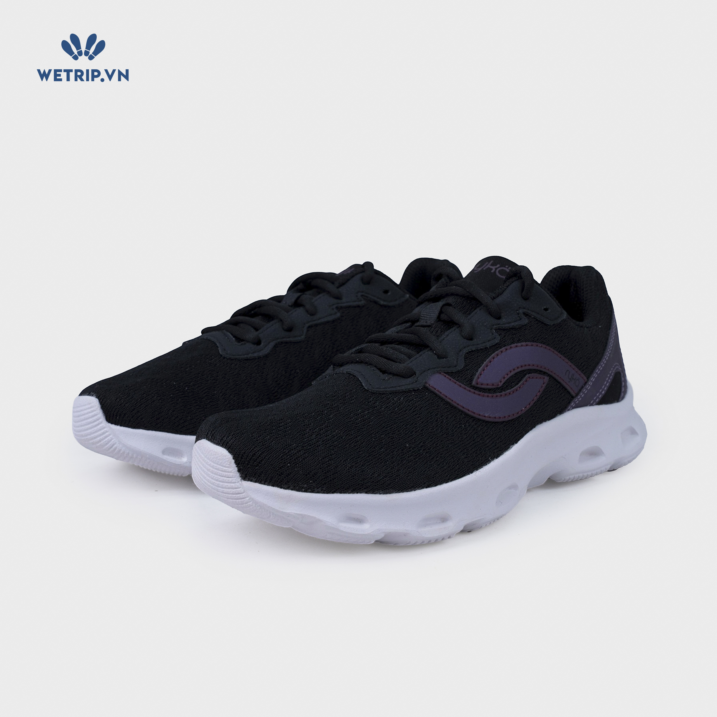 Sneakers RYKA (Đen đế trắng) Mã SN-RYKA-036-A
