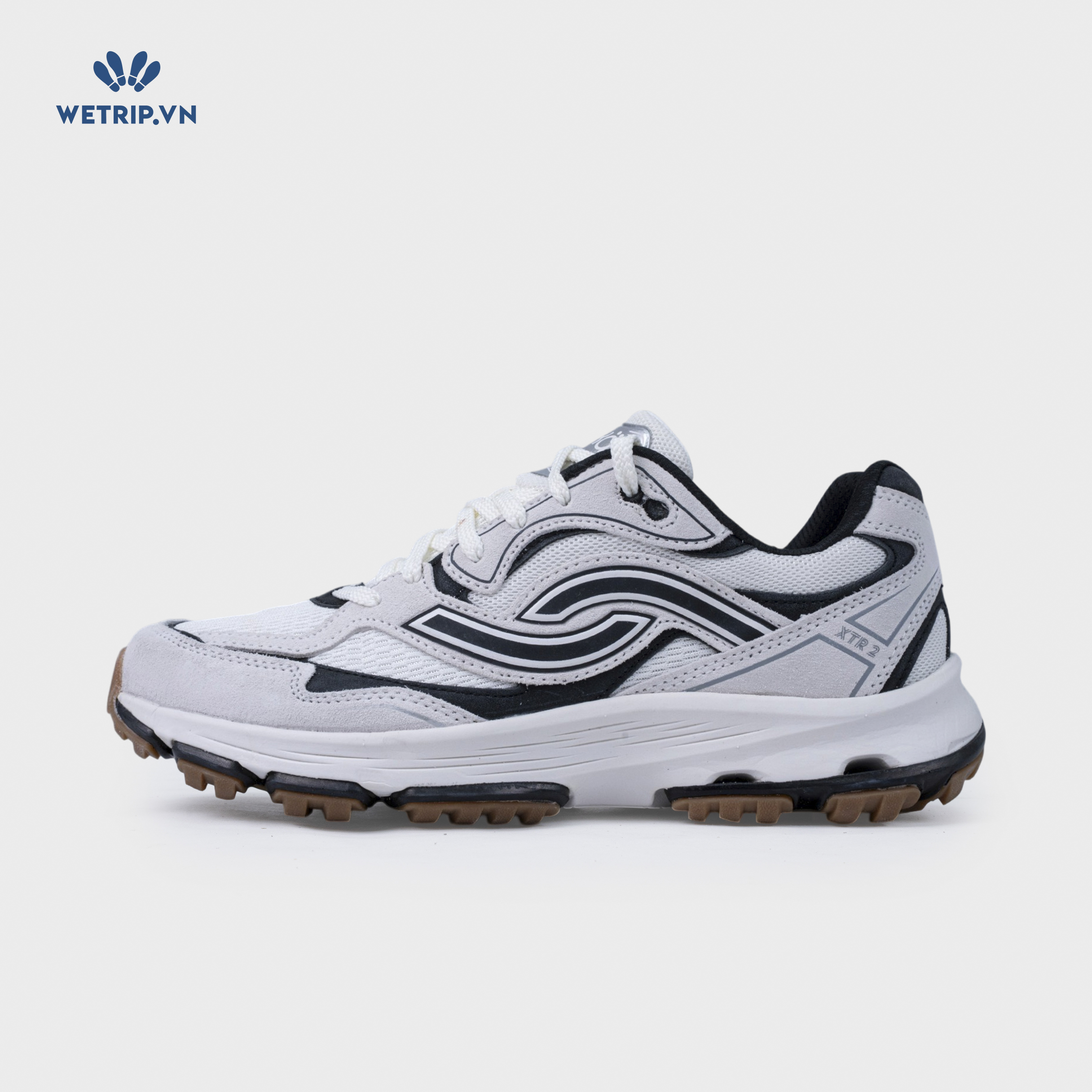 Sneakers RYKA (Trắng phối đen) Mã SN-RYKA-041-A