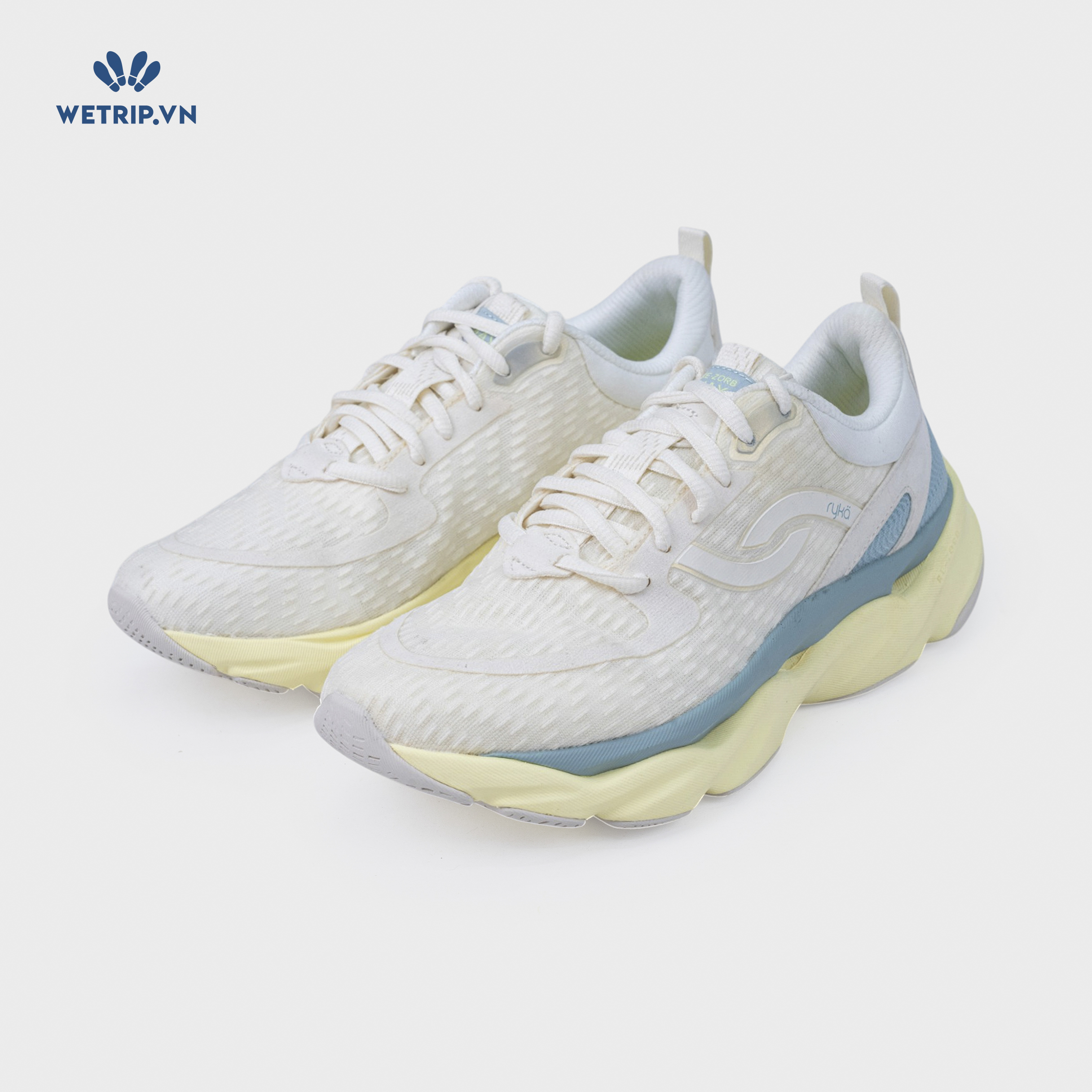 Sneakers RYKA (Trắng đế vàng) Mã SN-RYKA-029-B