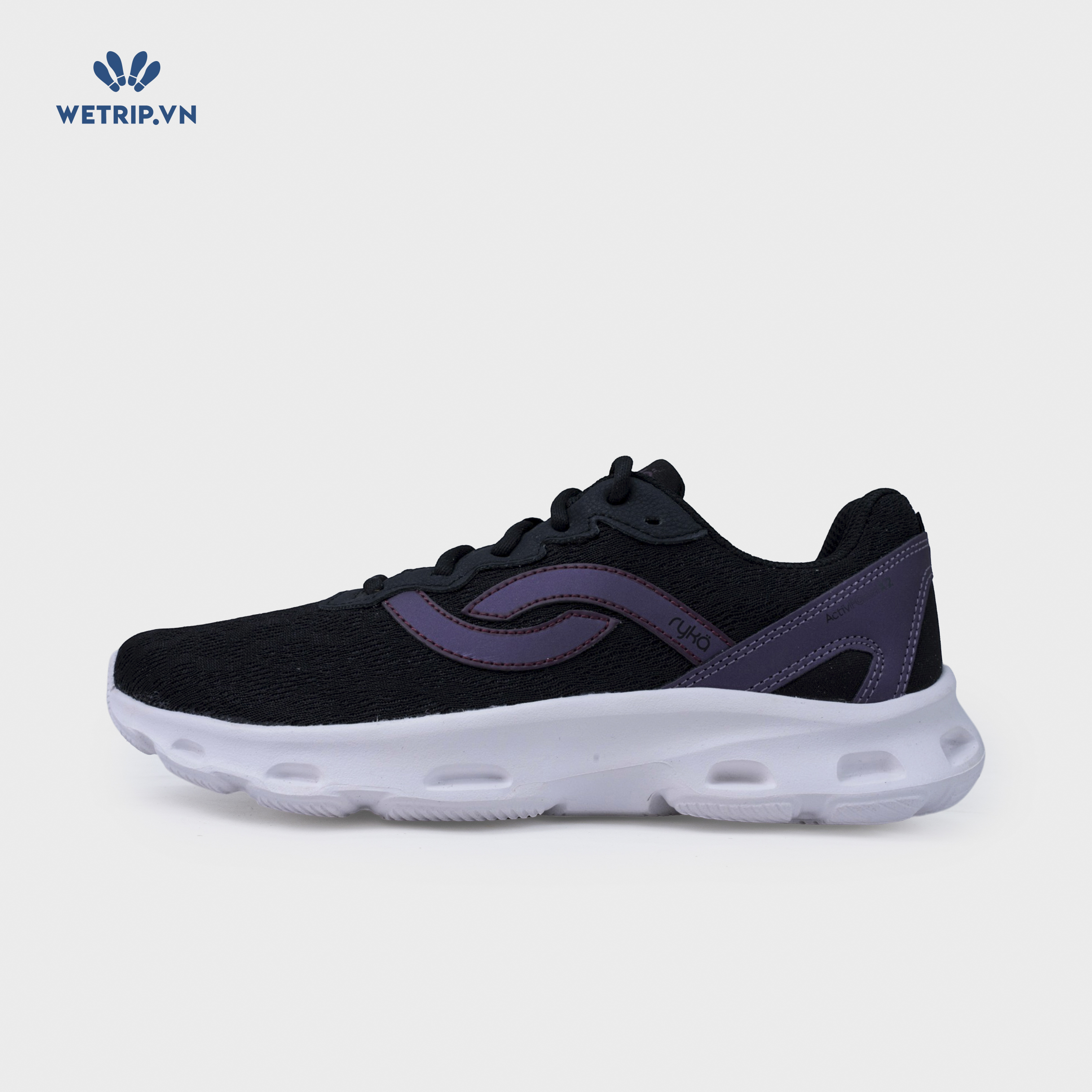 Sneakers RYKA (Đen đế trắng) Mã SN-RYKA-036-A