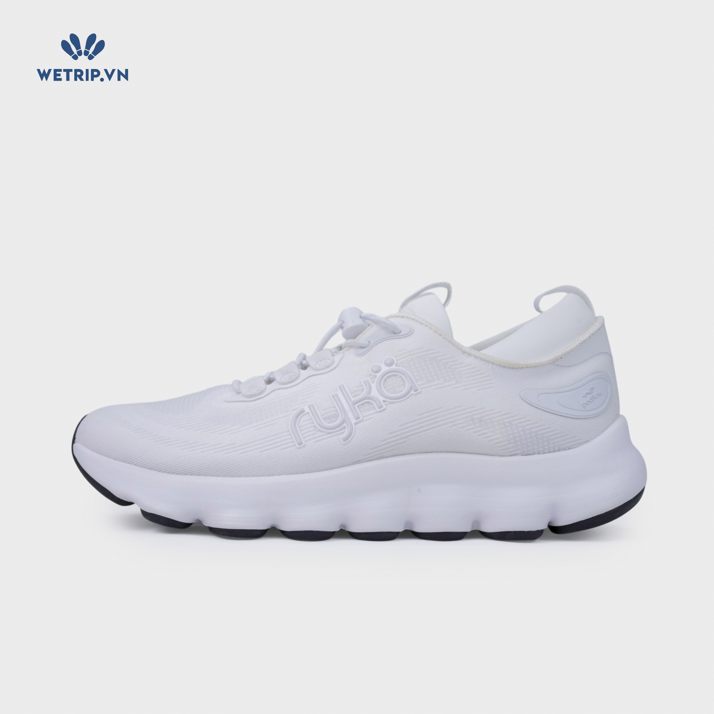 Sneakers RYKA (Trắng, mũi giày đen) Mã SN-RYKA-024-C