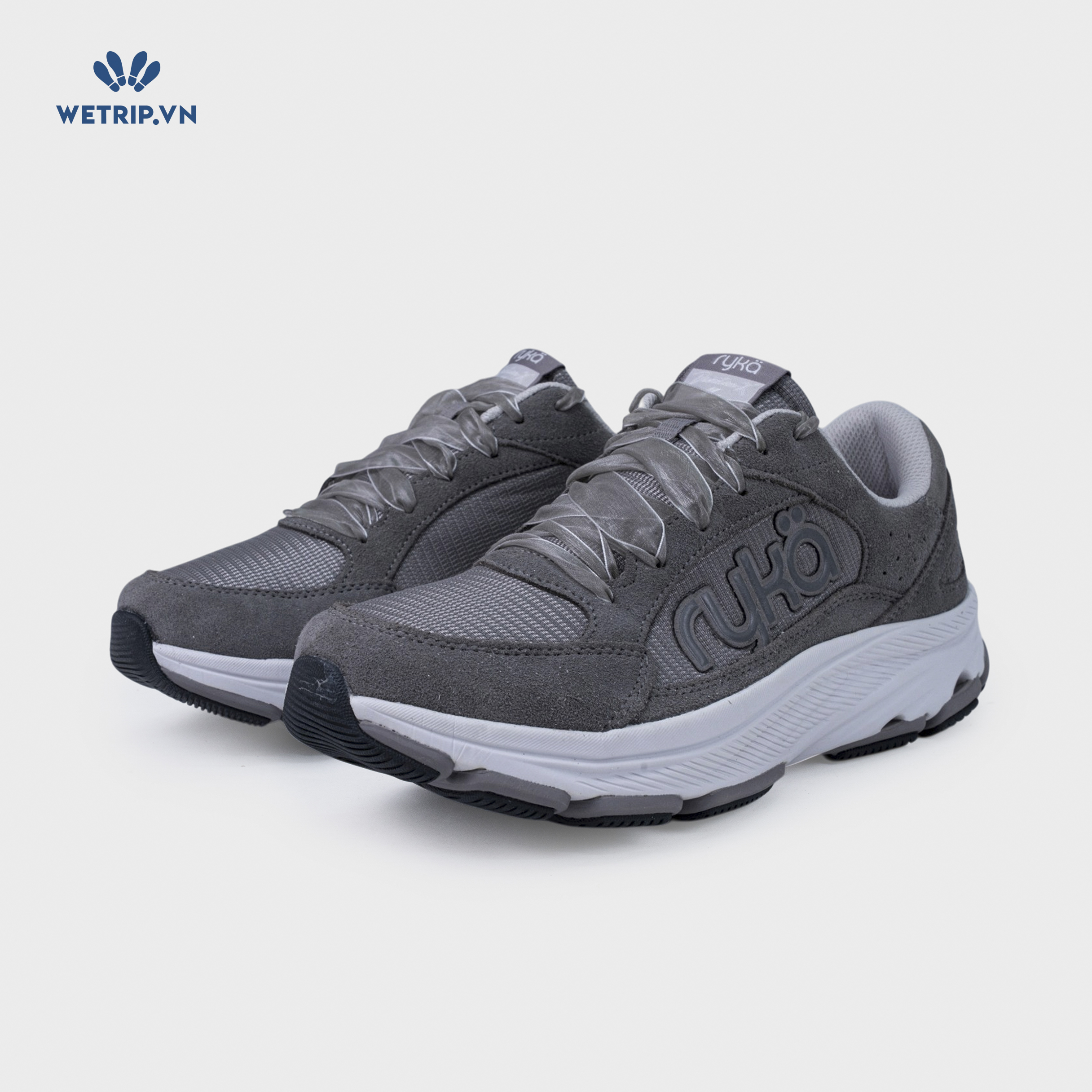 Sneakers RYKA (Ghi đế trắng) Mã SN-RYKA-040-A