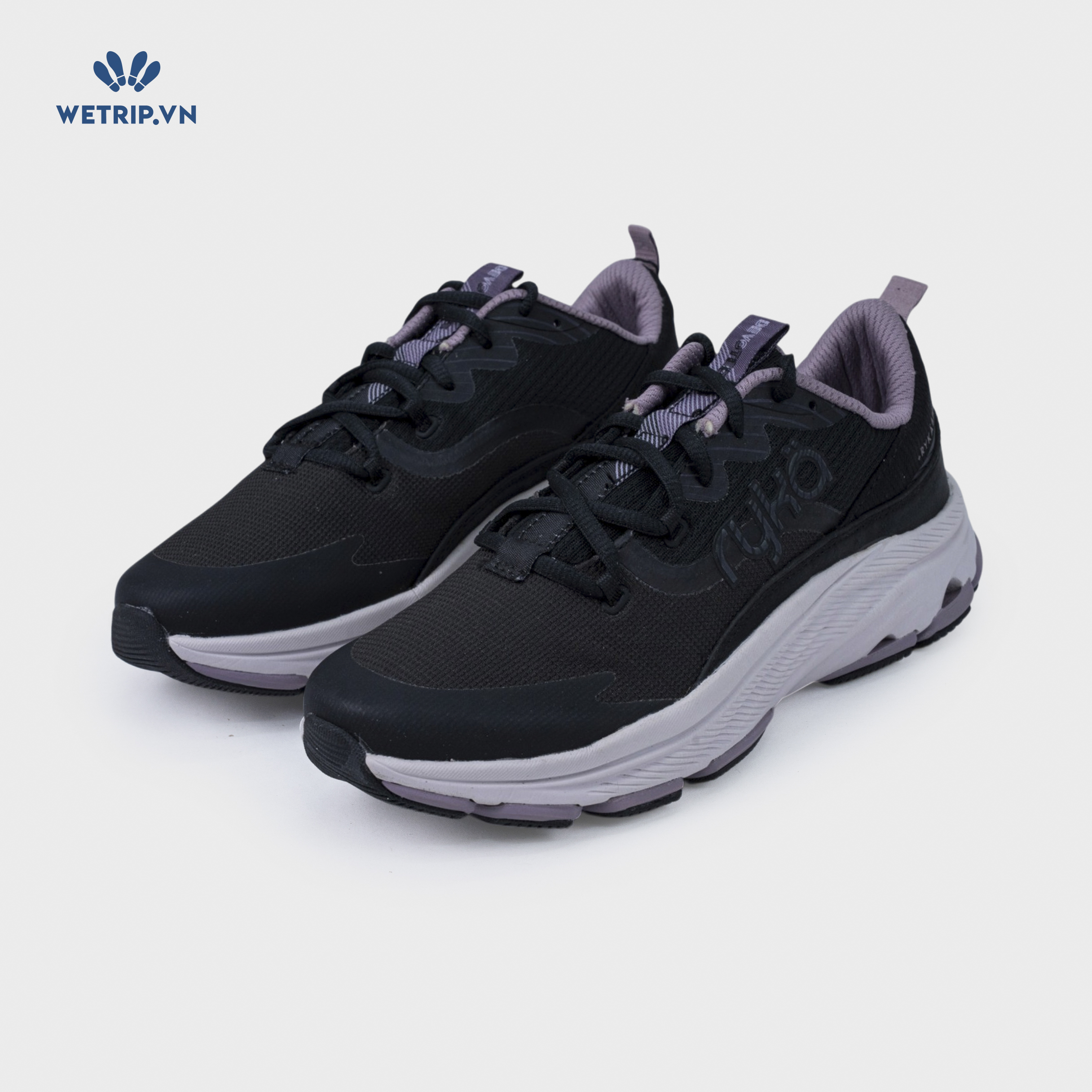 Sneakers RYKA (Đen đế trắng) Mã SN-RYKA-032-A