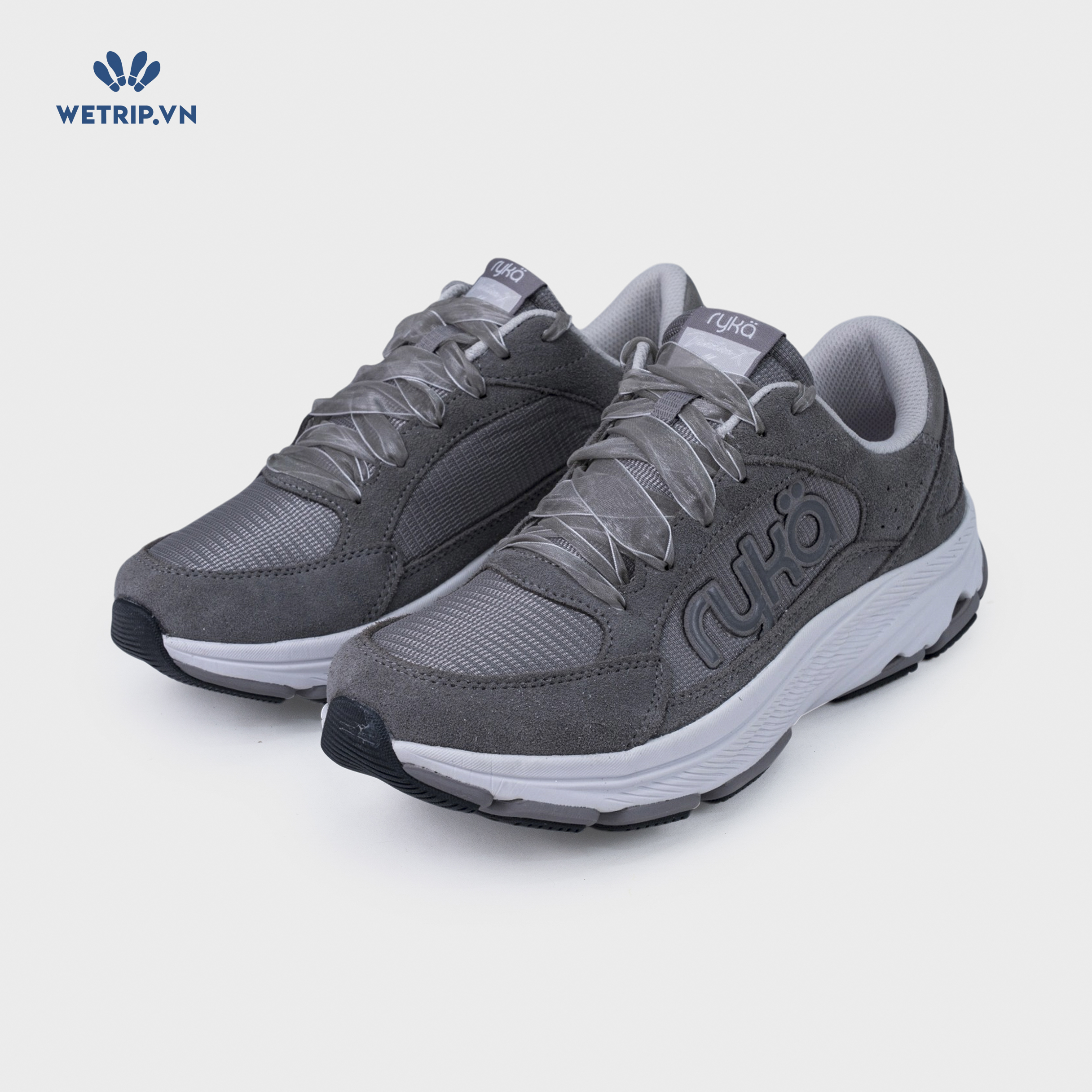 Sneakers RYKA (Ghi đế trắng) Mã SN-RYKA-040-A