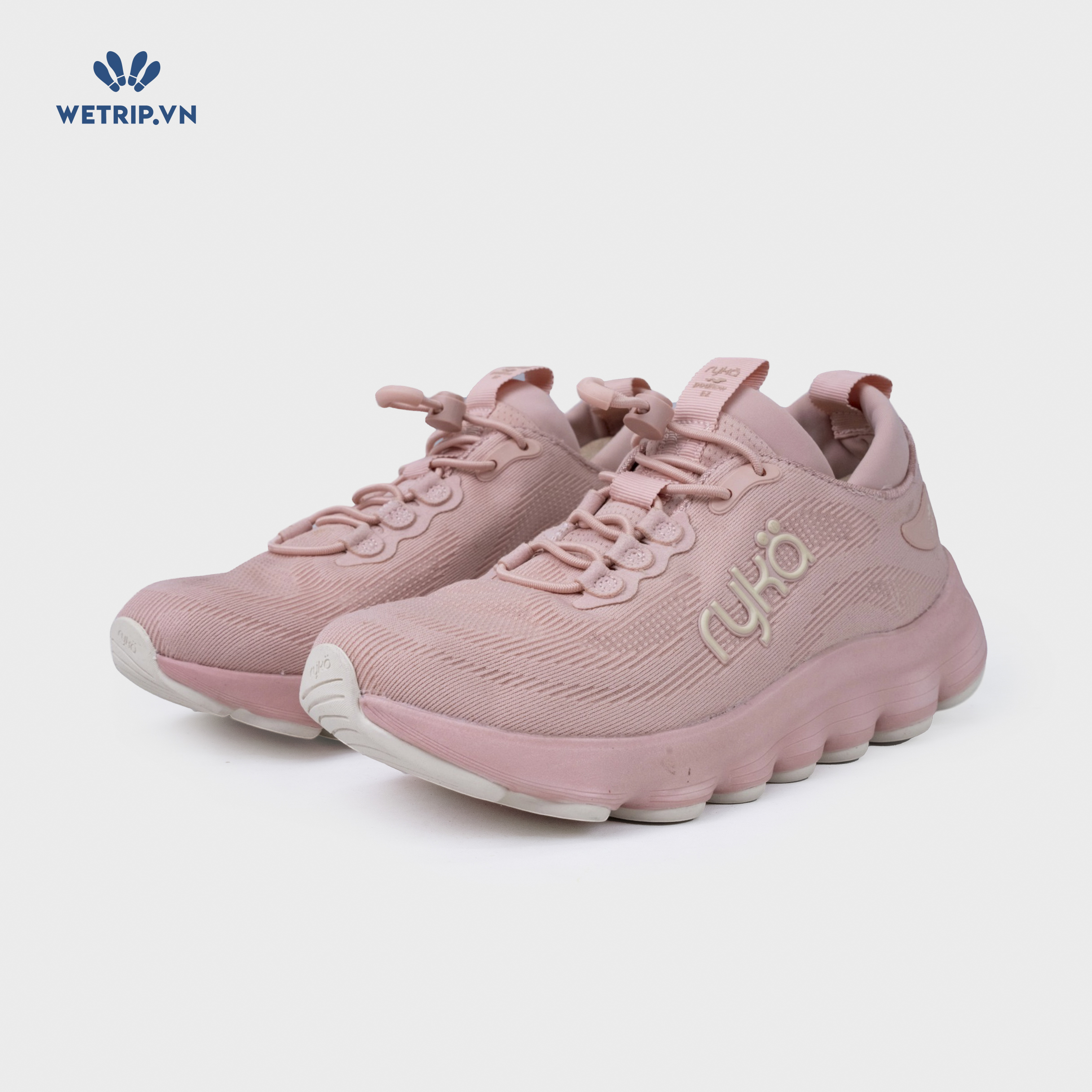 Sneakers RYKA (Vải hồng) Mã SN-RYKA-024-D