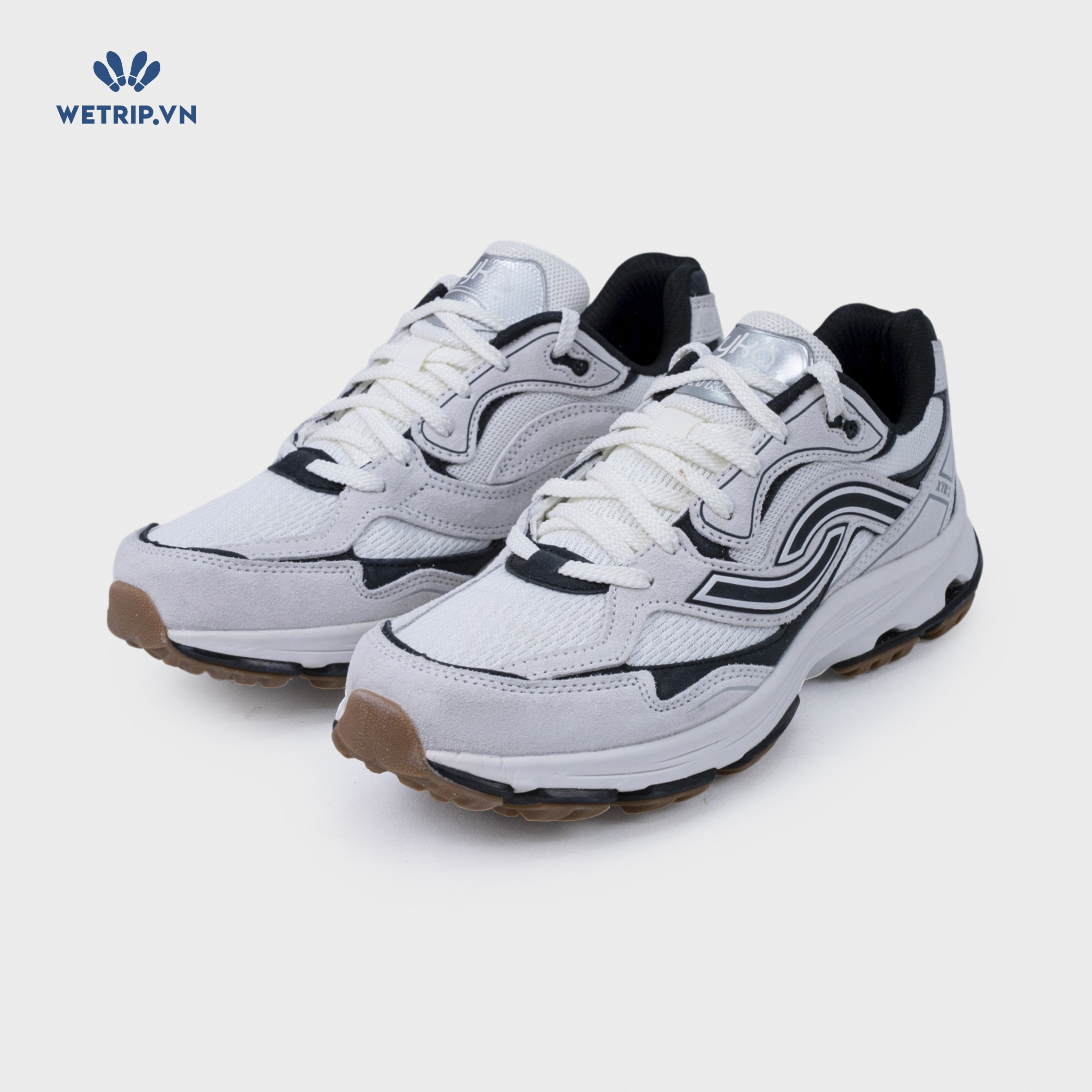 Sneakers RYKA (Trắng phối đen) Mã SN-RYKA-041-A