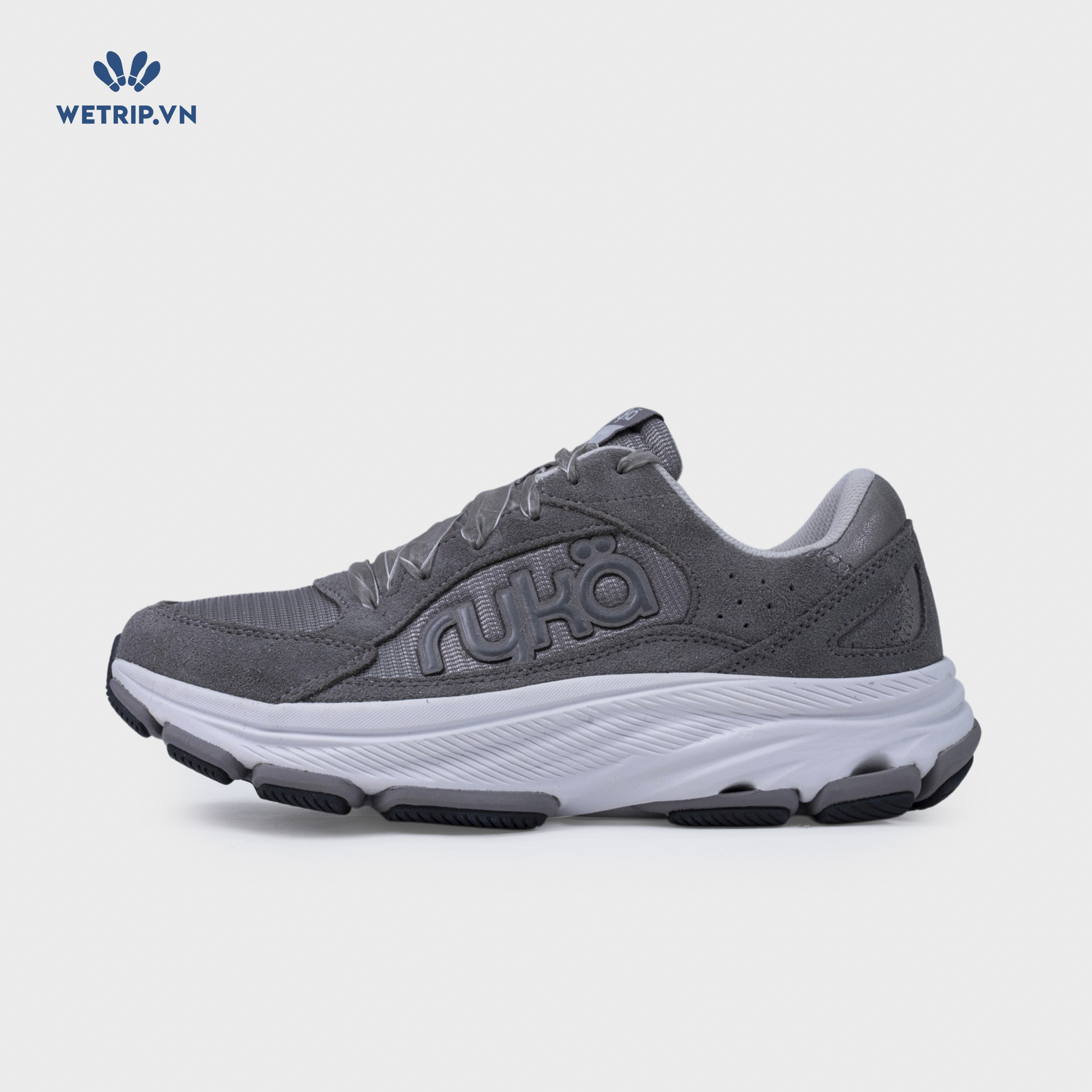Sneakers RYKA (Ghi đế trắng) Mã SN-RYKA-040-A