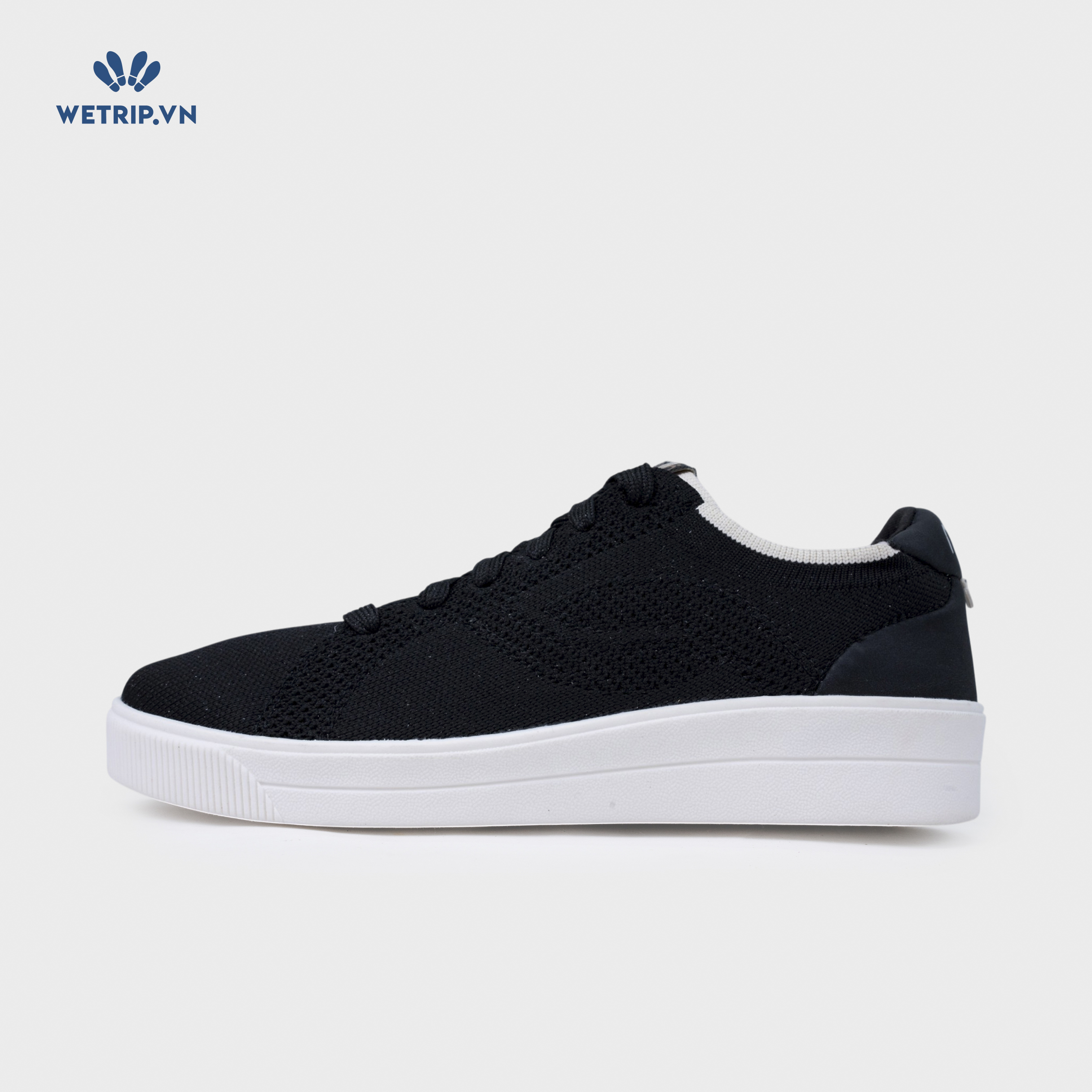 Sneakers RYKA (Vải đen, đế trắng) Mã SN-RYKA-025-E