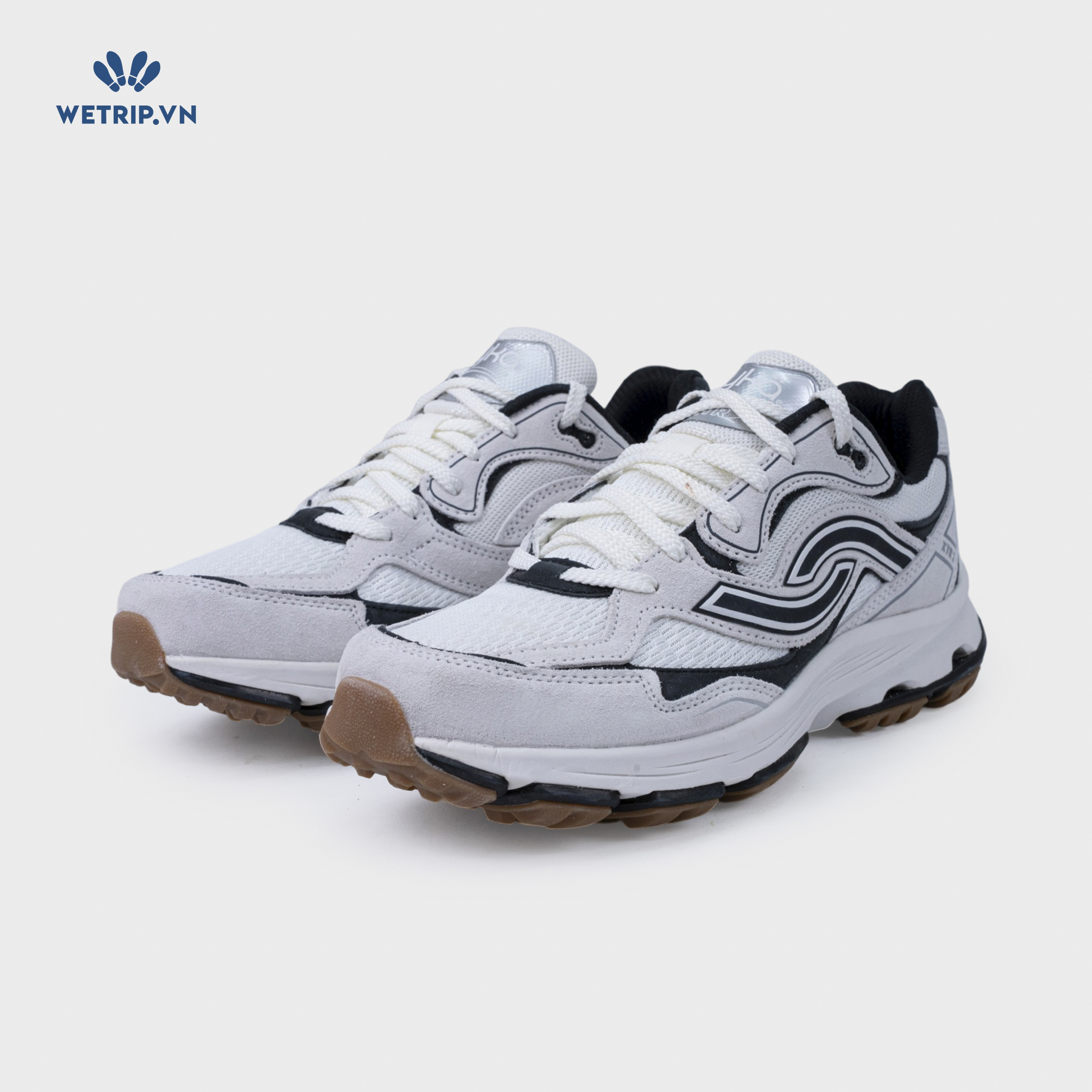 Sneakers RYKA (Trắng phối đen) Mã SN-RYKA-041-A