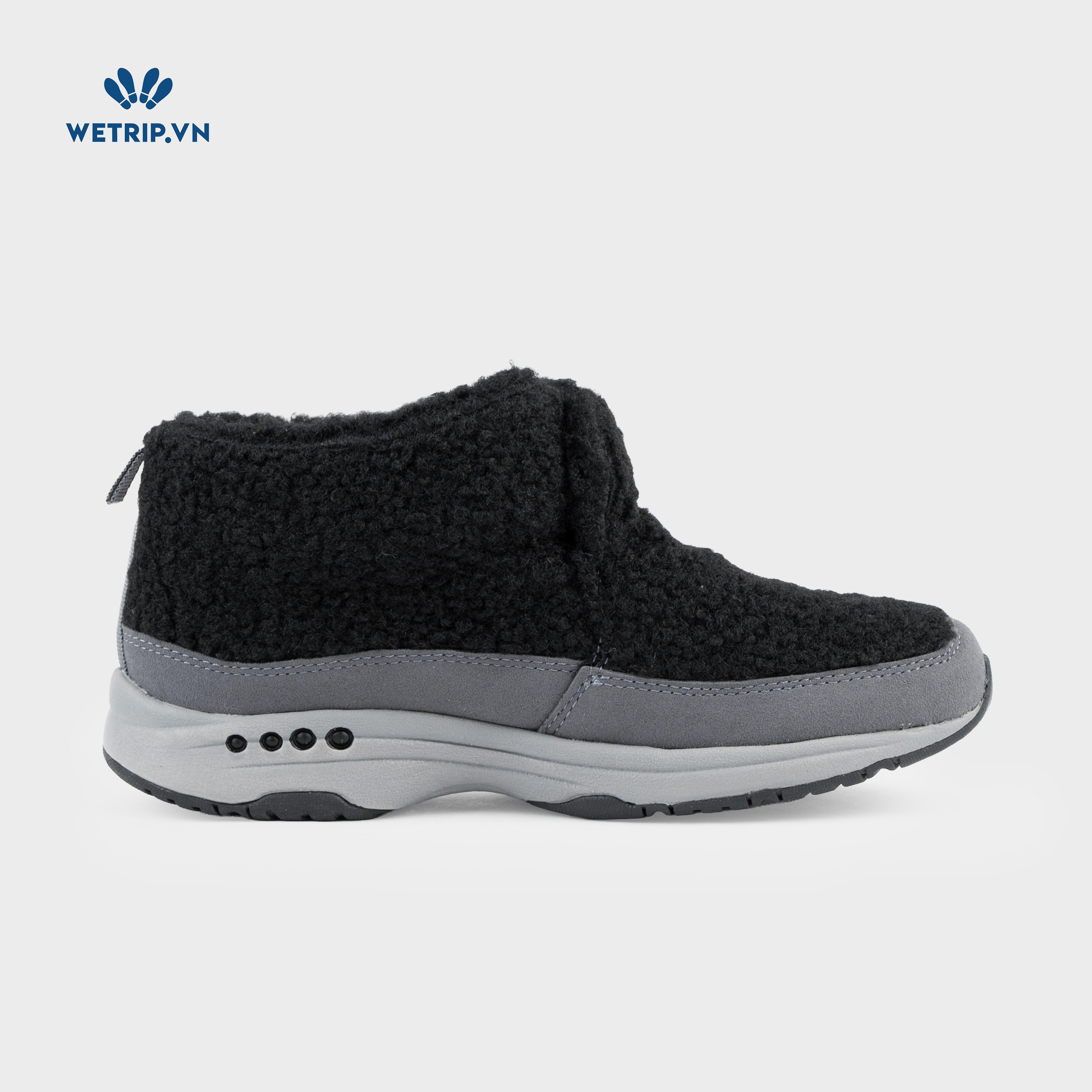 Boots Mắt Cá Đế Bằng We_EasySpirit (Đen) Mã BMC-DB-EAS-003-A