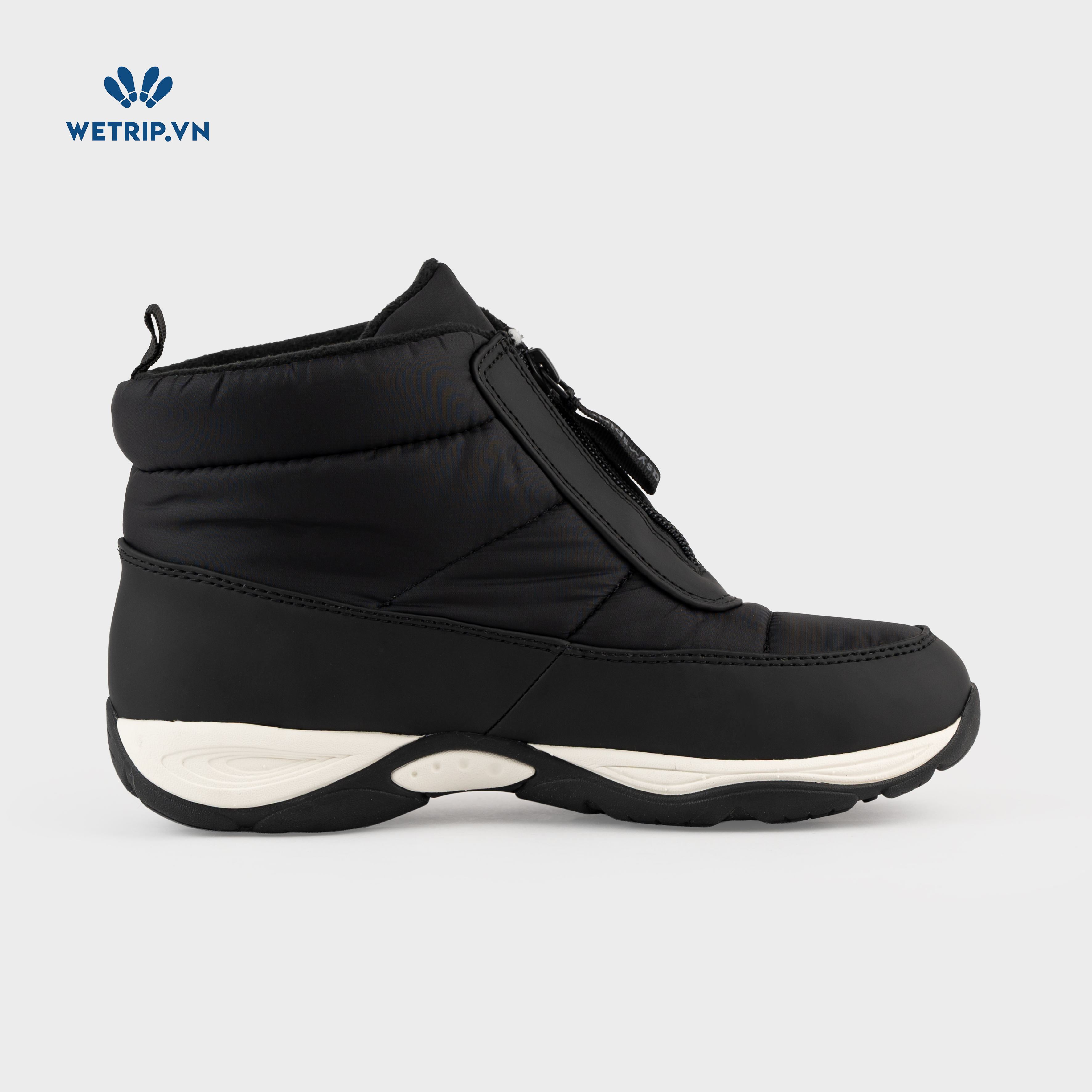 Boots Mắt Cá Đế Bằng We_EasySpirit (Đen) (Unisex) Mã BMC-DB-EAS-002-A