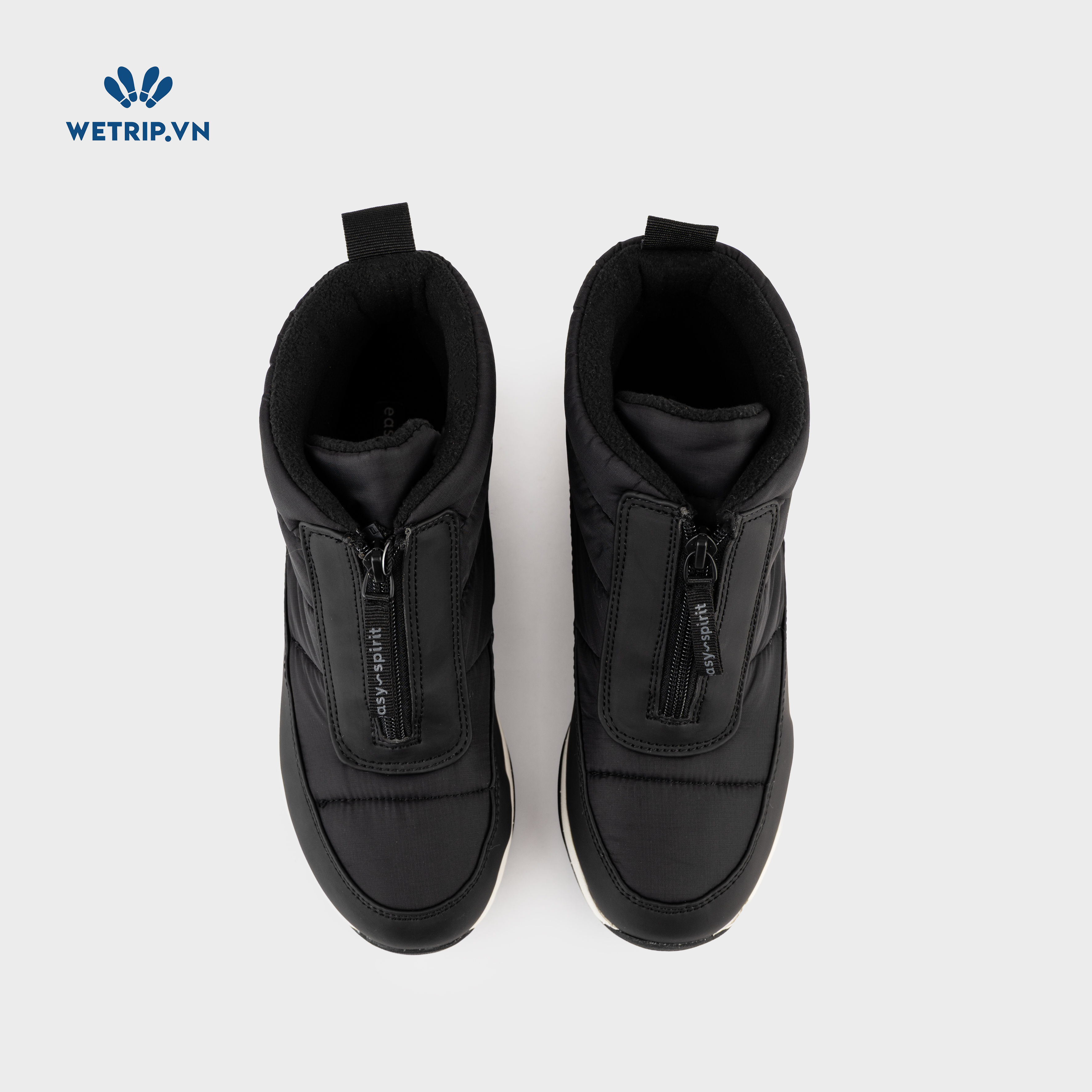 Boots Mắt Cá Đế Bằng We_EasySpirit (Đen) (Unisex) Mã BMC-DB-EAS-002-A