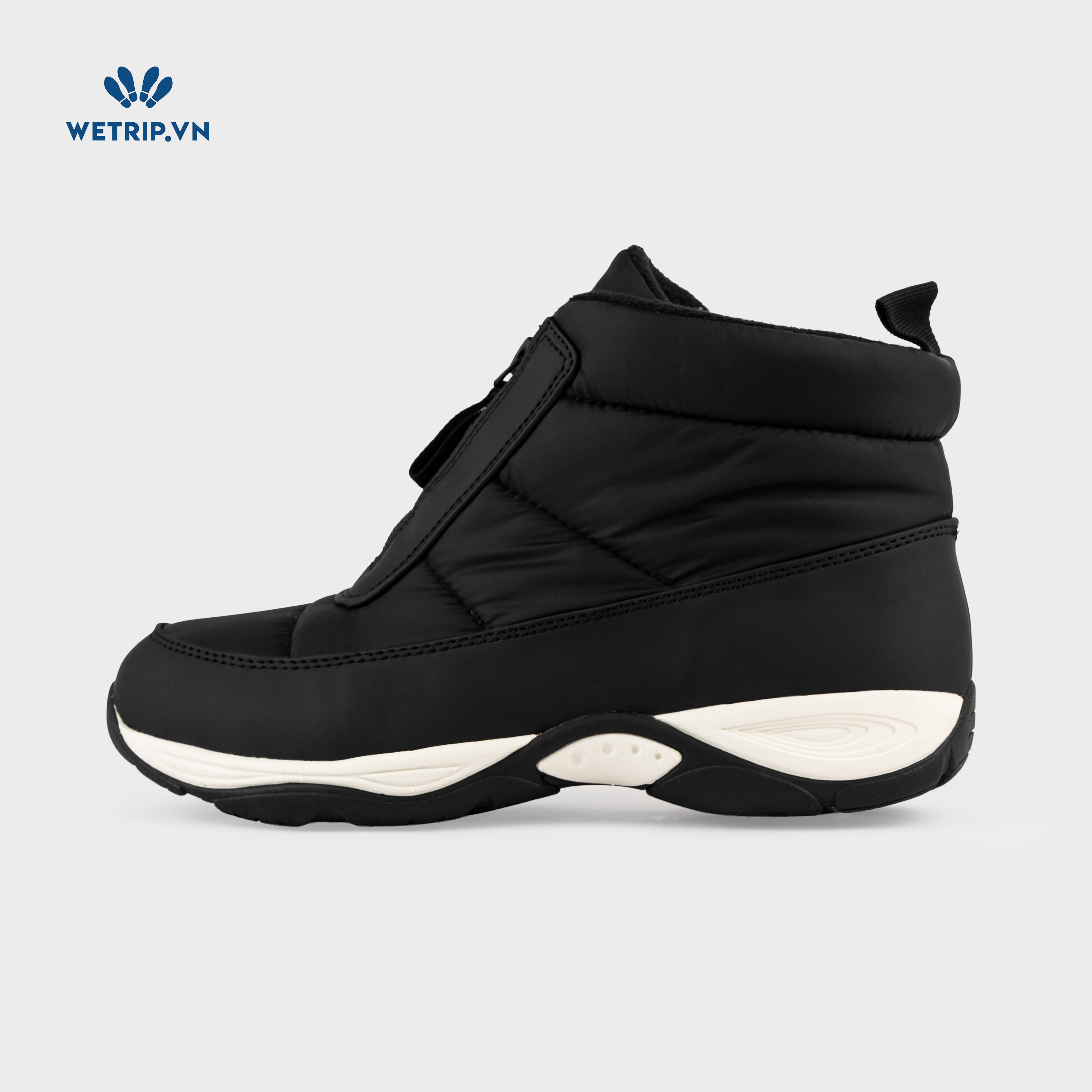 Boots Mắt Cá Đế Bằng We_EasySpirit (Đen) (Unisex) Mã BMC-DB-EAS-002-A
