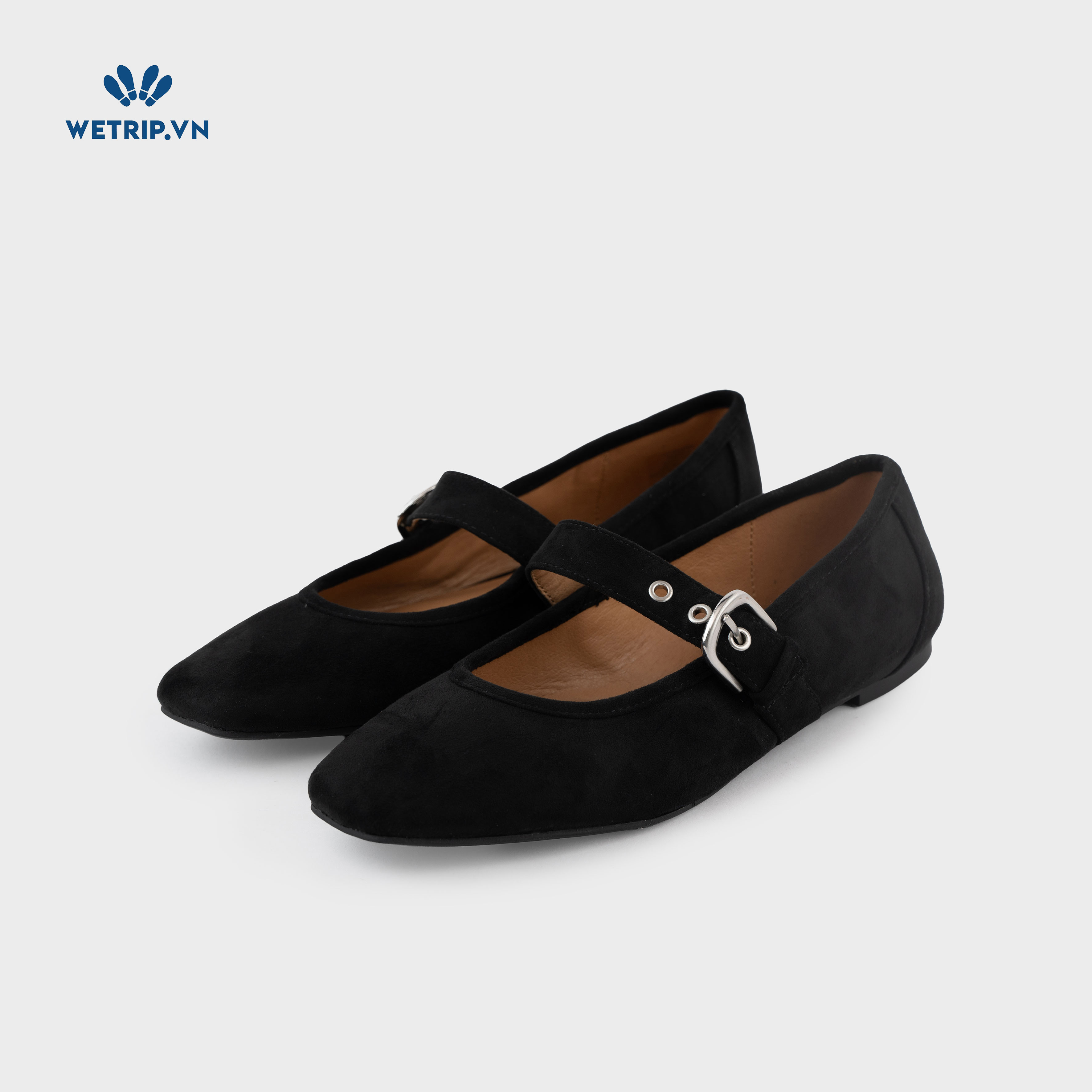 Búp Bê Crown Vintage (da lộn, đen) Mã BB-CVT-002-E