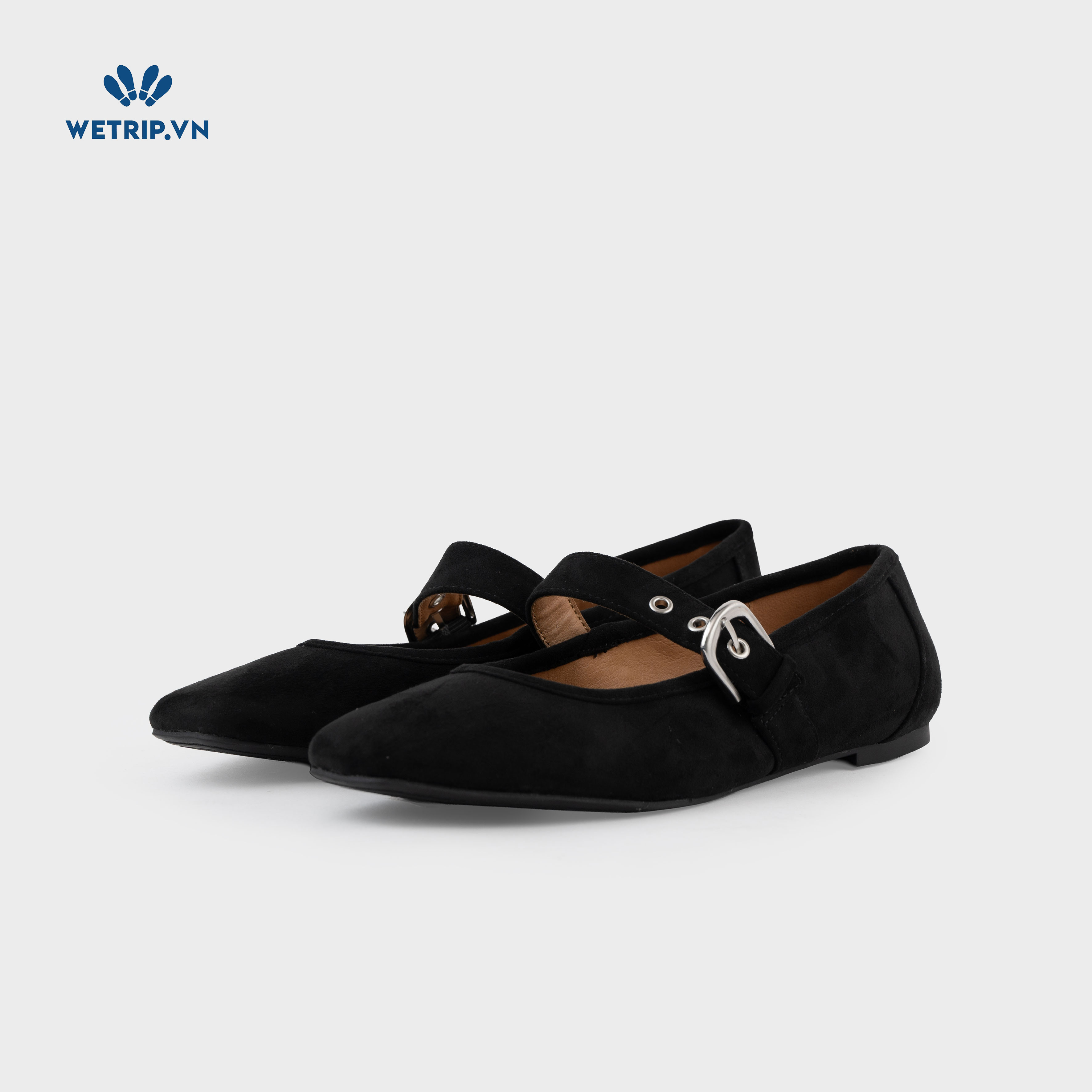 Búp Bê Crown Vintage (da lộn, đen) Mã BB-CVT-002-E