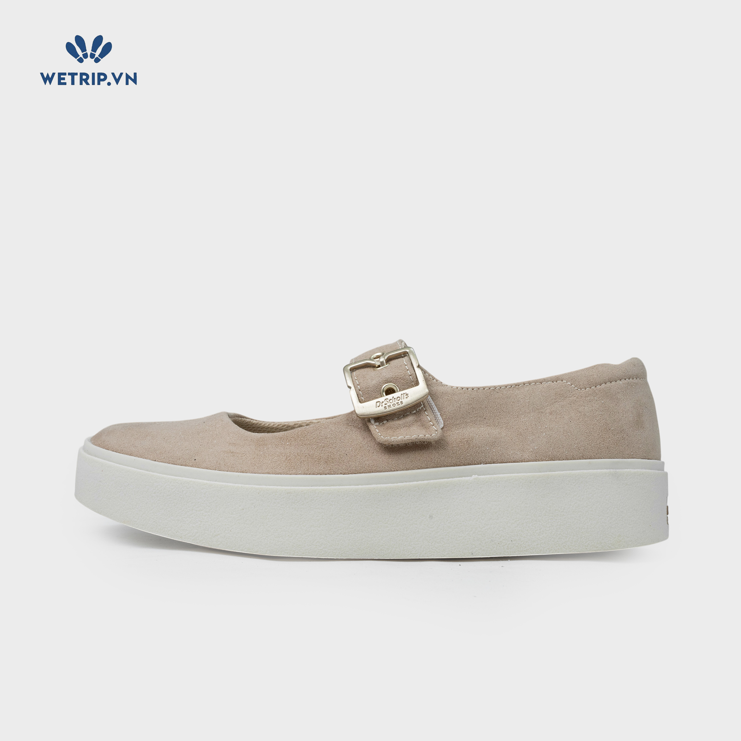 Búp bê We_DrScholls (Vải nâu, quai dán) Mã BB-DRS-010-A