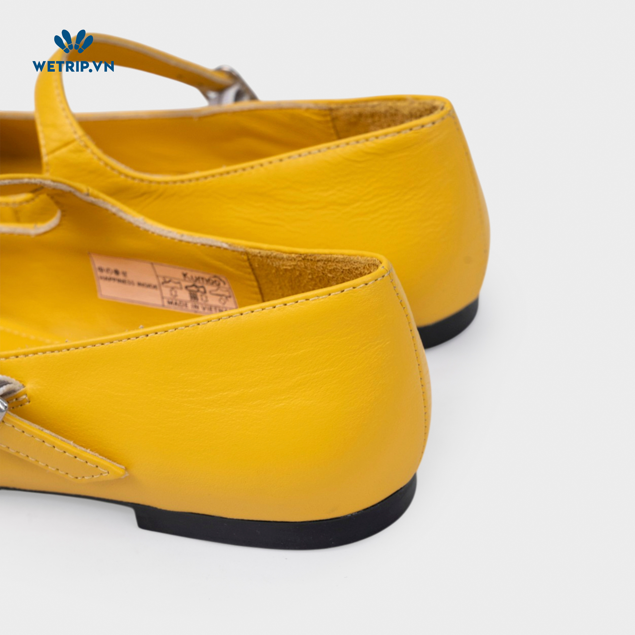 Giày Búp Bê Kumoo Flona Mary Jane Ballet (Vàng) Mã BB-KUMO-005-G