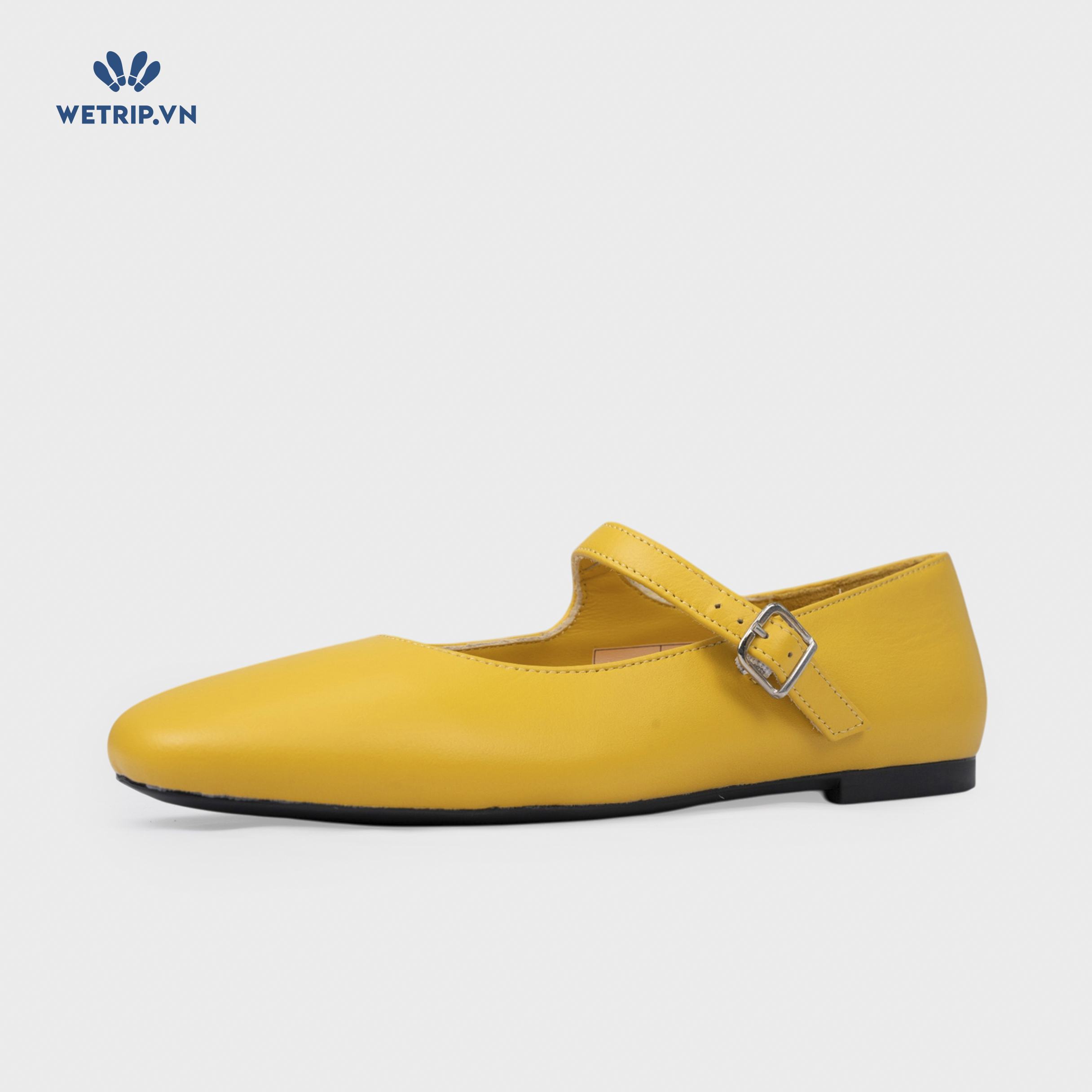 Giày Búp Bê Kumoo Flona Mary Jane Ballet (Vàng) Mã BB-KUMO-005-G