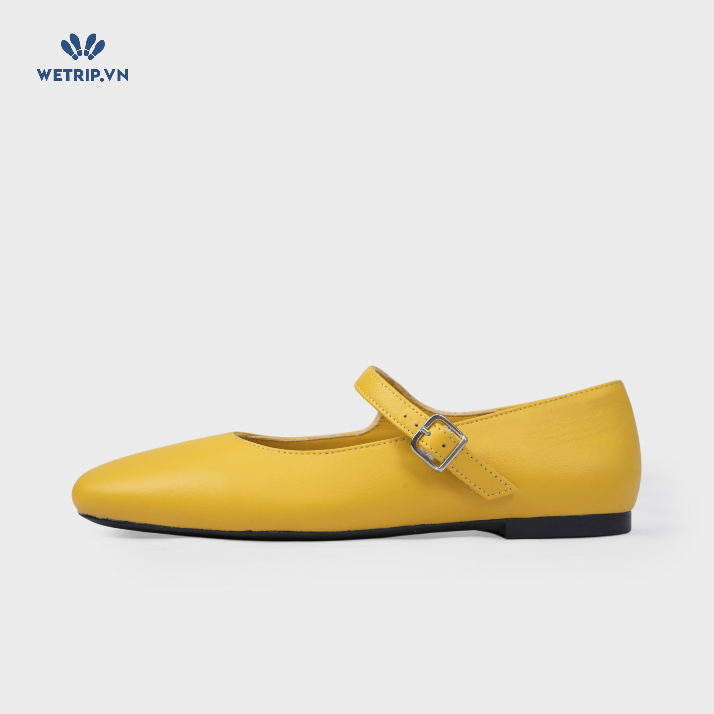 Giày Búp Bê Kumoo Flona Mary Jane Ballet (Vàng) Mã BB-KUMO-005-G