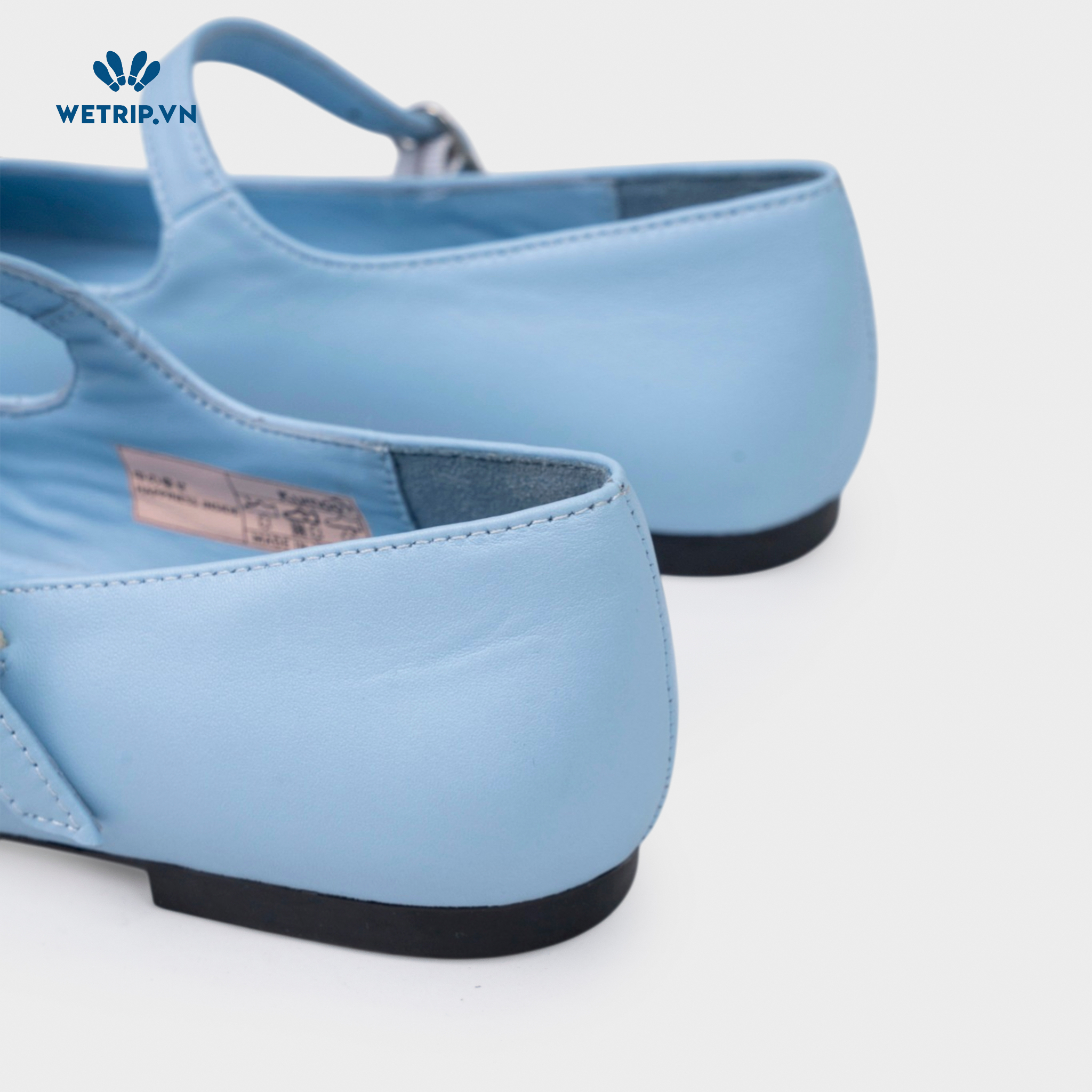 Giày Búp Bê Kumoo Flona Mary Jane Ballet (Xanh da trời) Mã BB-KUMO-005-H