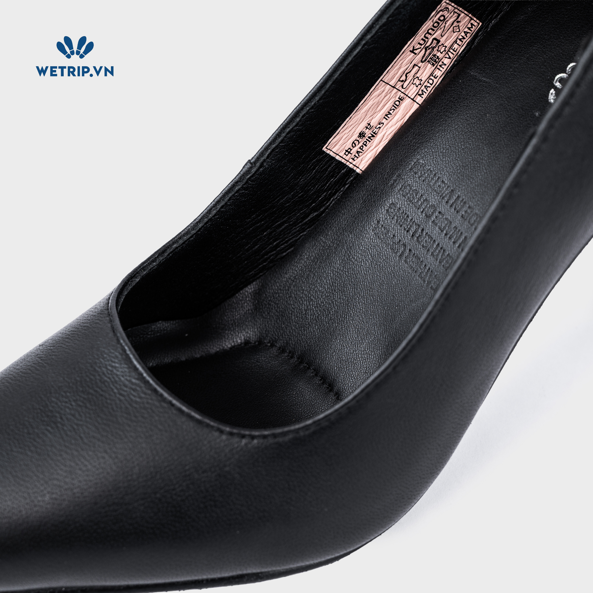 Giày Cao Gót KUMOO Mika (Đen) 9cm Mã GCG-KUMO-027-A