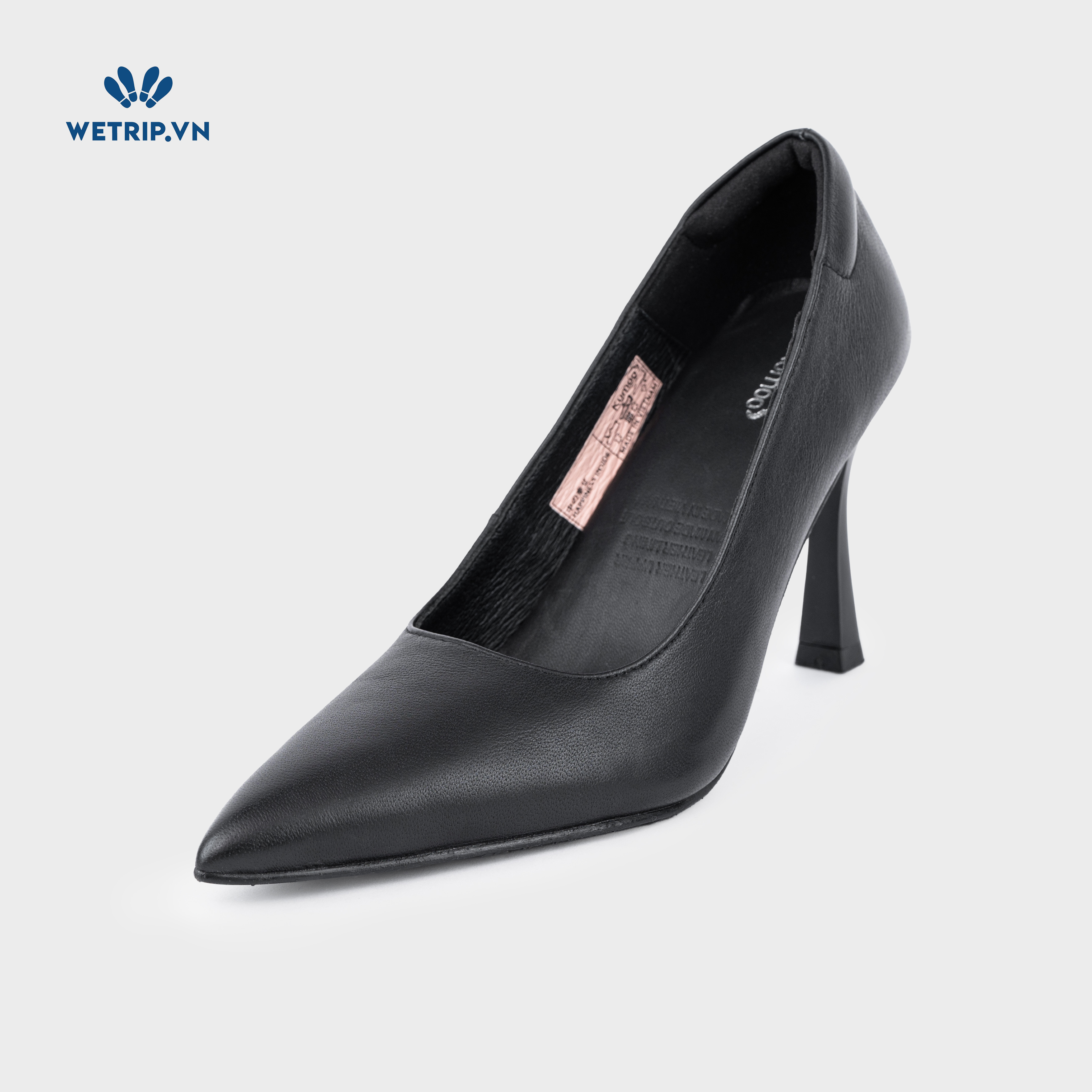 Giày Cao Gót KUMOO Mika (Đen) 9cm Mã GCG-KUMO-027-A