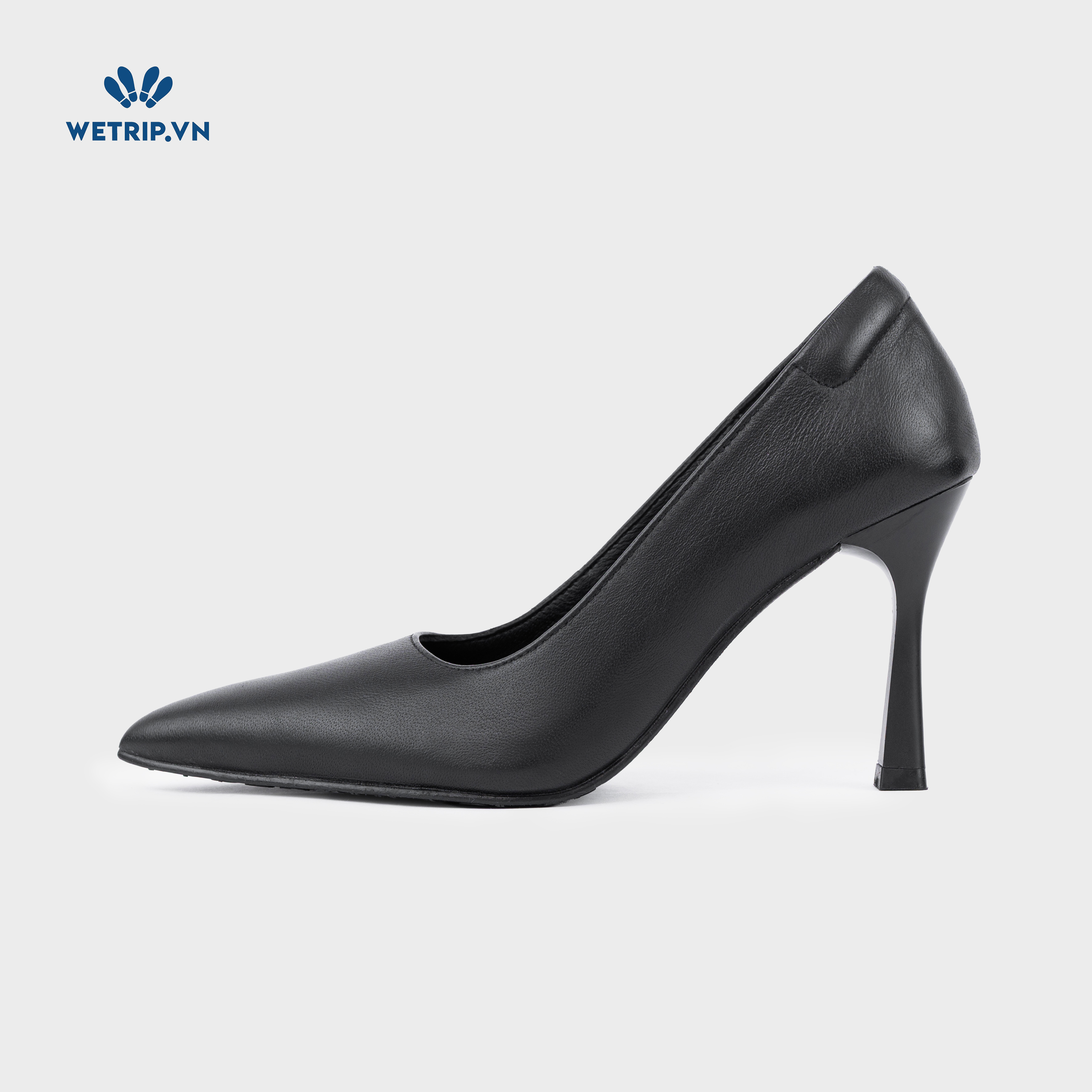 Giày Cao Gót KUMOO Mika (Đen) 9cm Mã GCG-KUMO-027-A