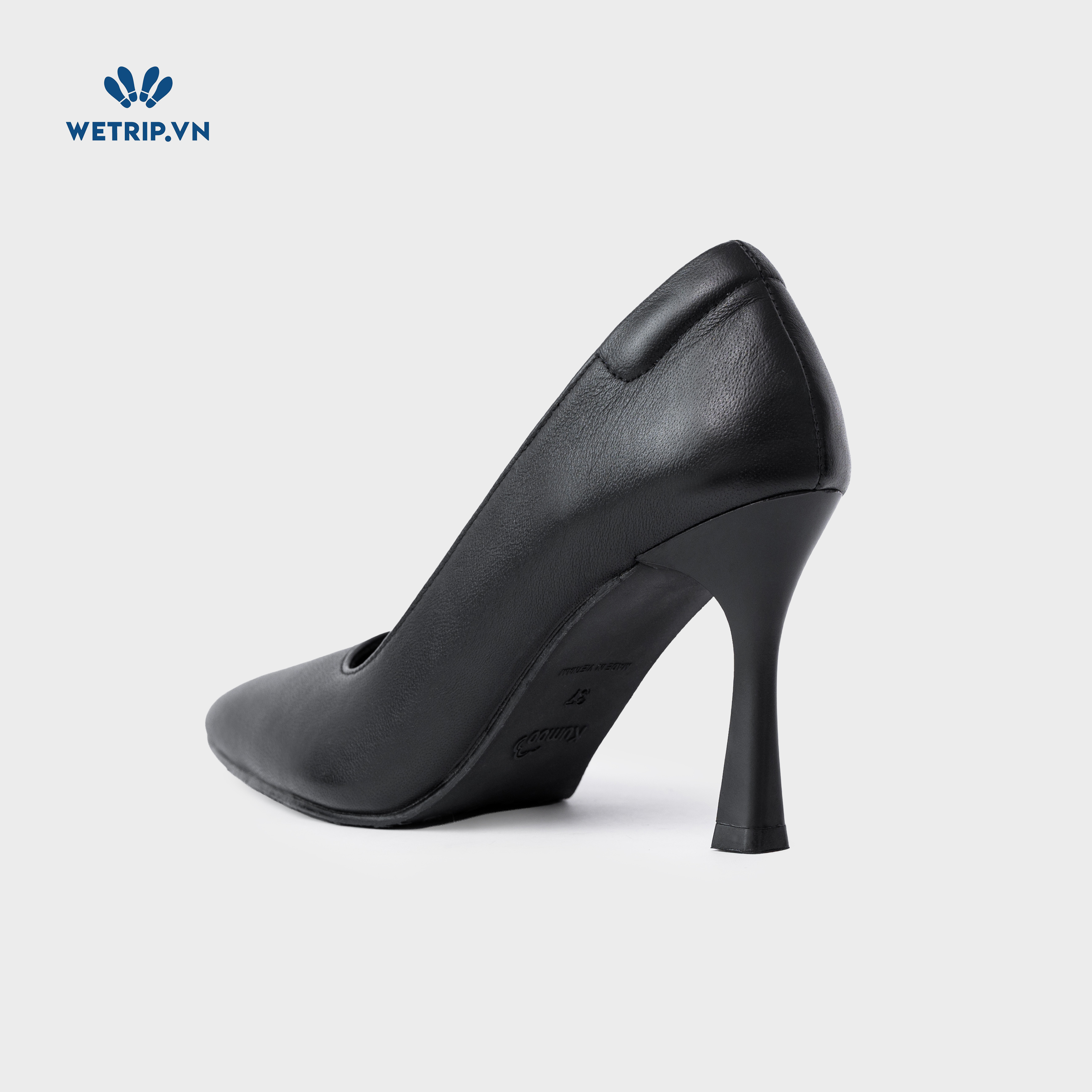 Giày Cao Gót KUMOO Mika (Đen) 9cm Mã GCG-KUMO-027-A