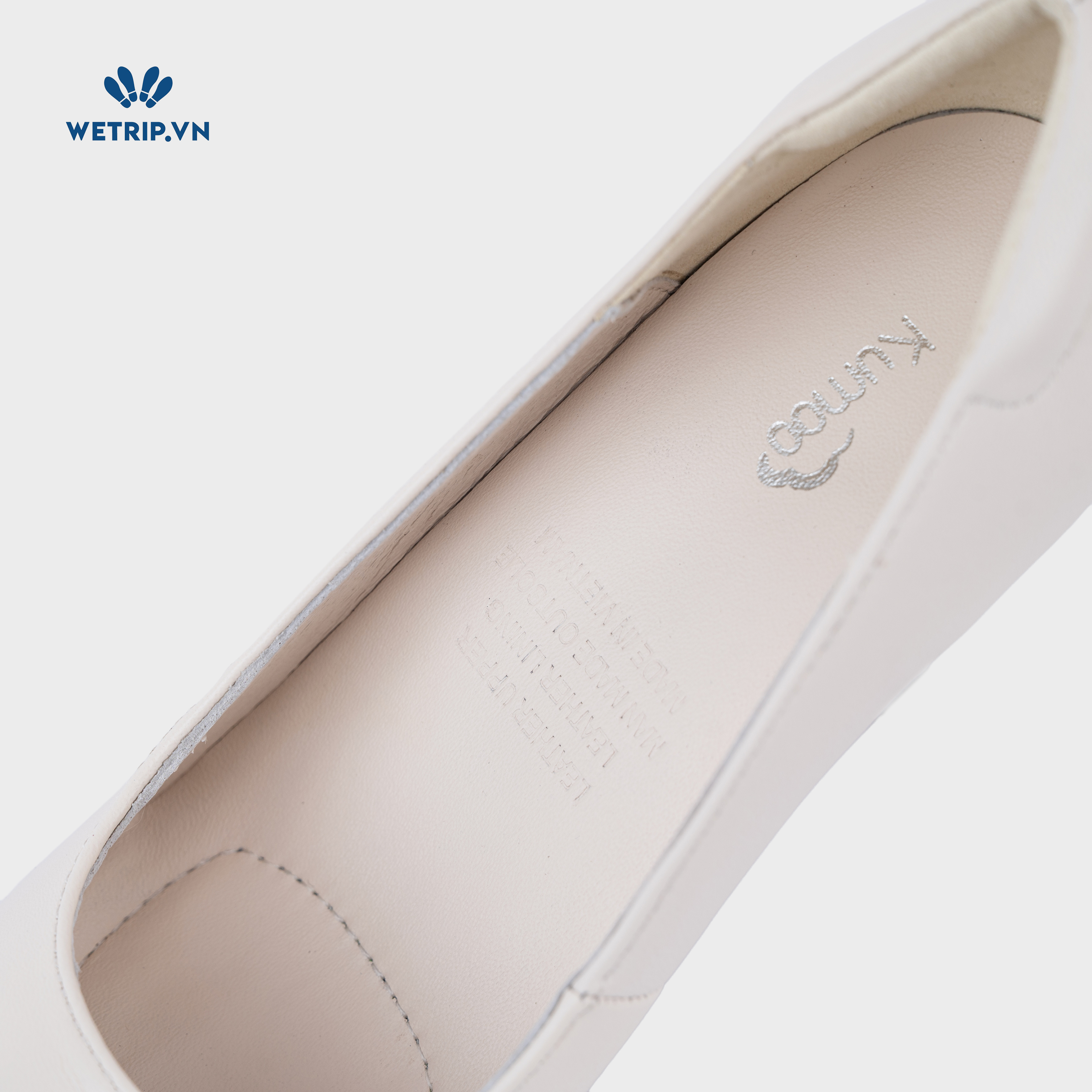Giày Cao Gót KUMOO Mika (Kem) 9cm Mã GCG-KUMO-027-B