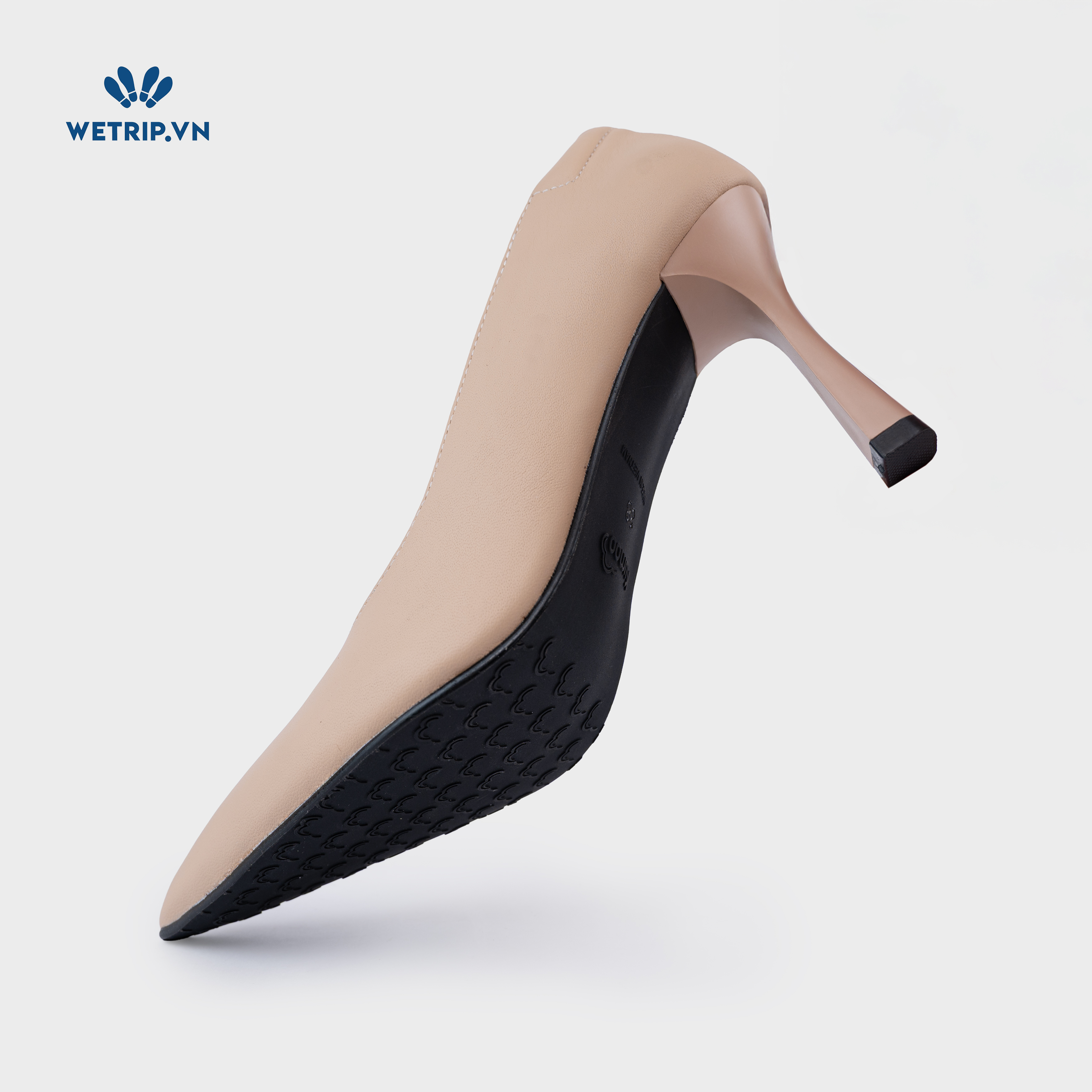 Giày Cao Gót KUMOO Mika (Màu be) 9cm Mã GCG-KUMO-027-D