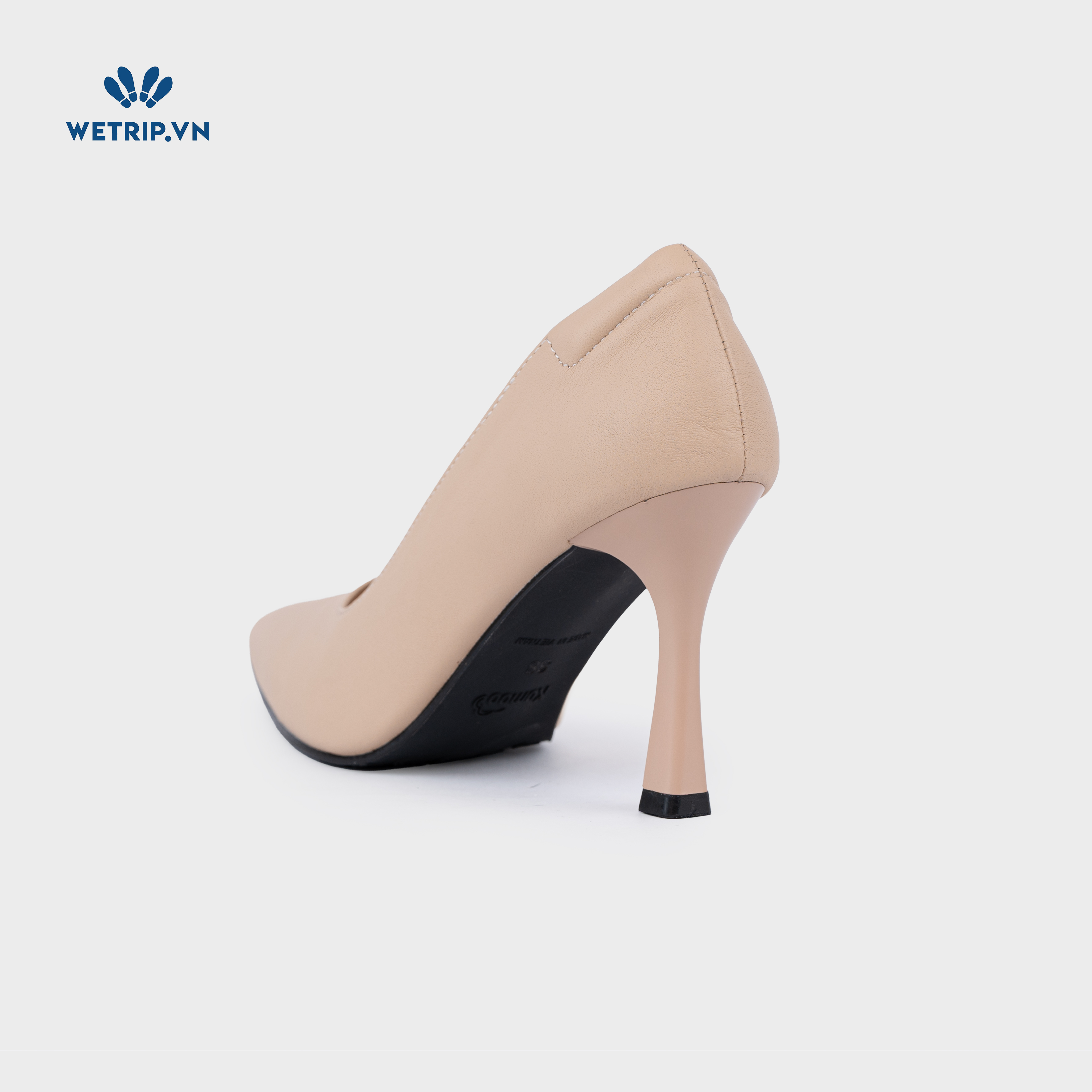 Giày Cao Gót KUMOO Mika (Màu be) 9cm Mã GCG-KUMO-027-D